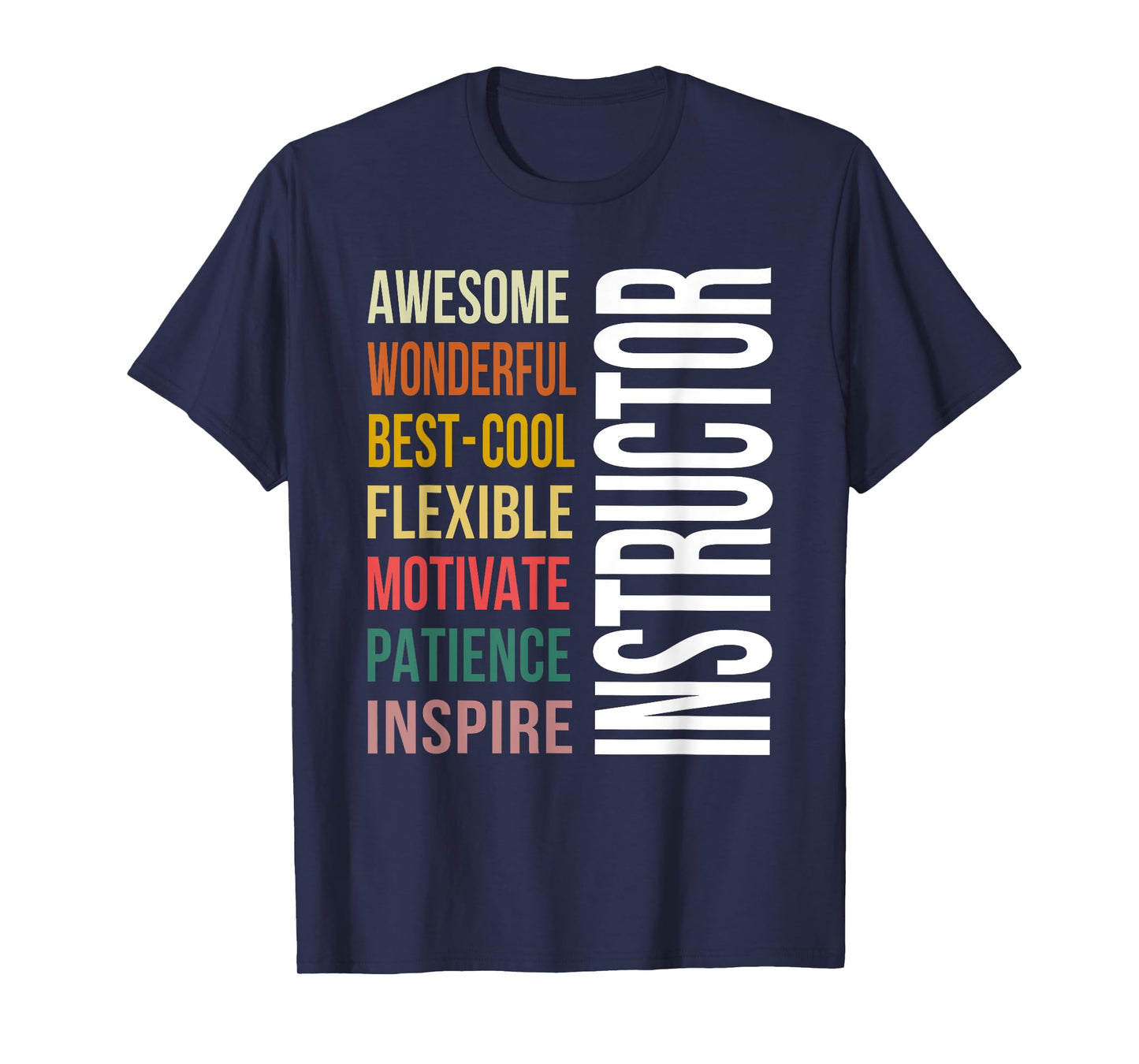 Funny Instructor Thank You Gift Awesome T-Shirt