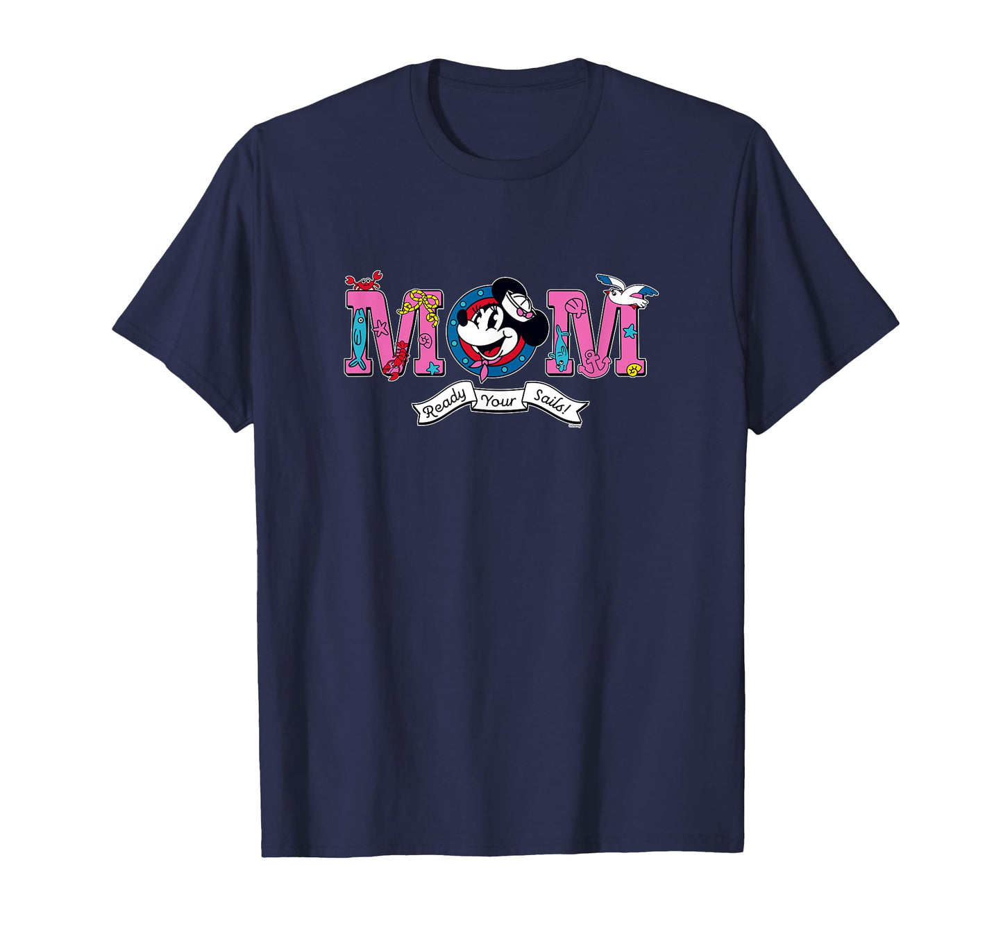 Disney Cruise Nautical Family Trip Vacation Matching Mom T-Shirt