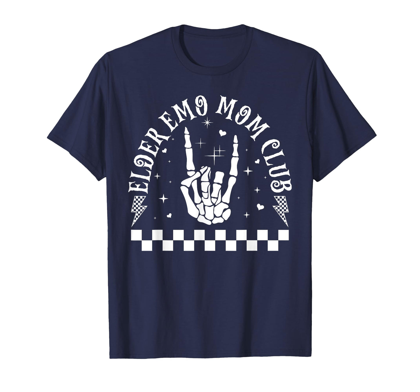 Elder Emo Mom Club Emo Lifestyle Emo Music Goth Subculture T-Shirt