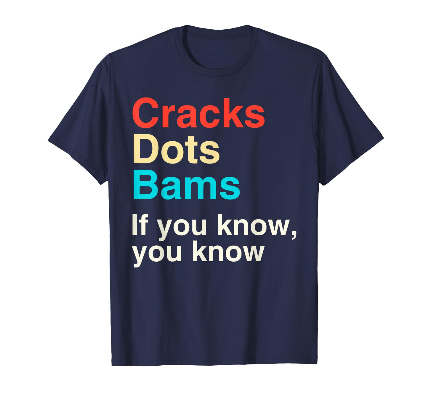 Cracks Dots Bams T-Shirt