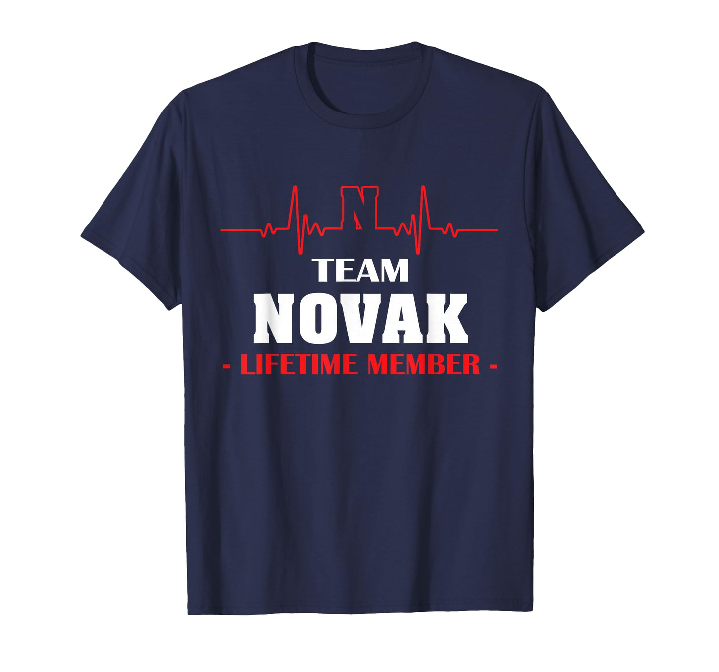 Team NOVAK lifetime member family youth kid shirt 1kmo T-Shirt