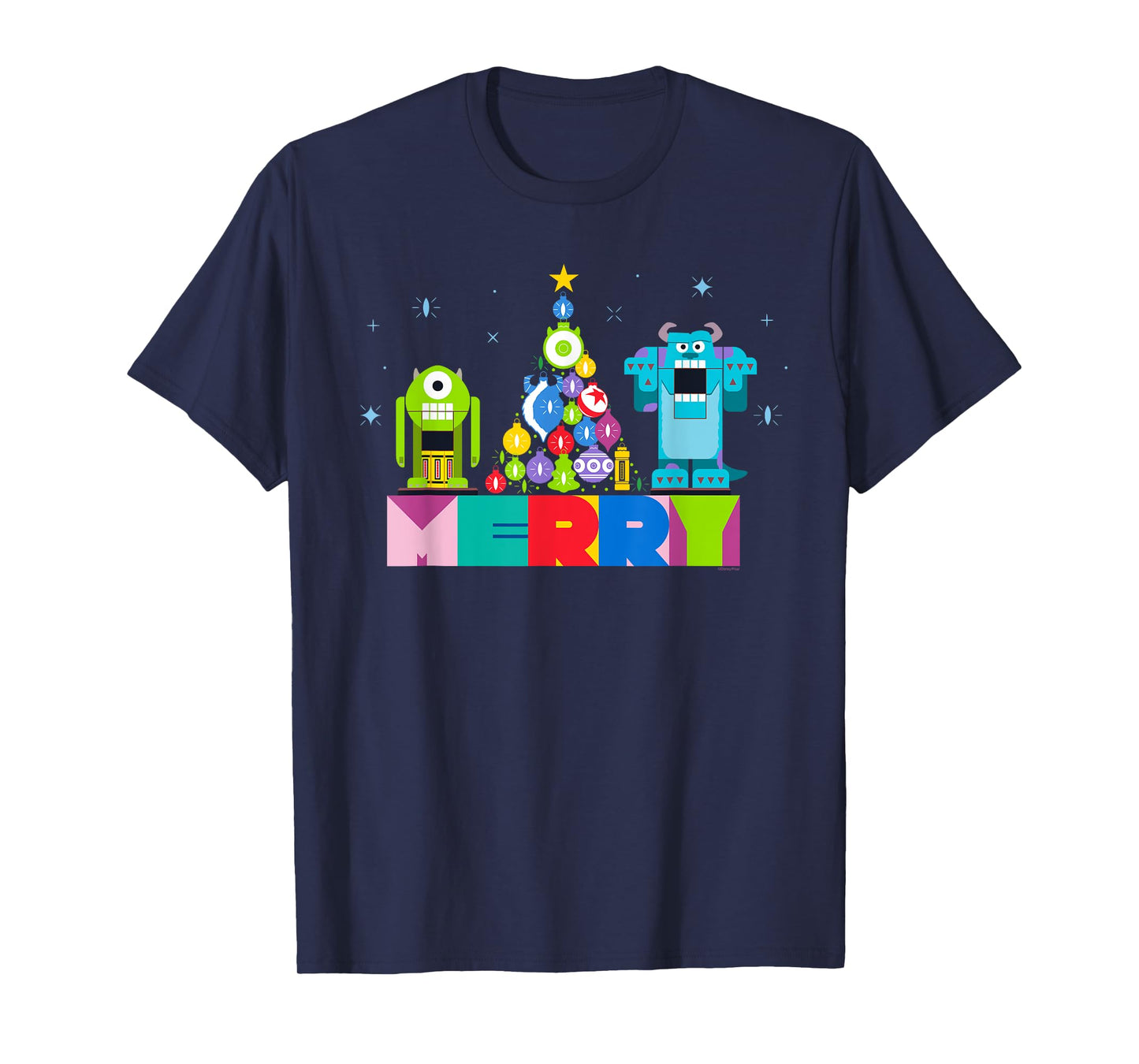 Disney and Pixar’s Monsters, Inc. Christmas Nutcrackers T-Shirt