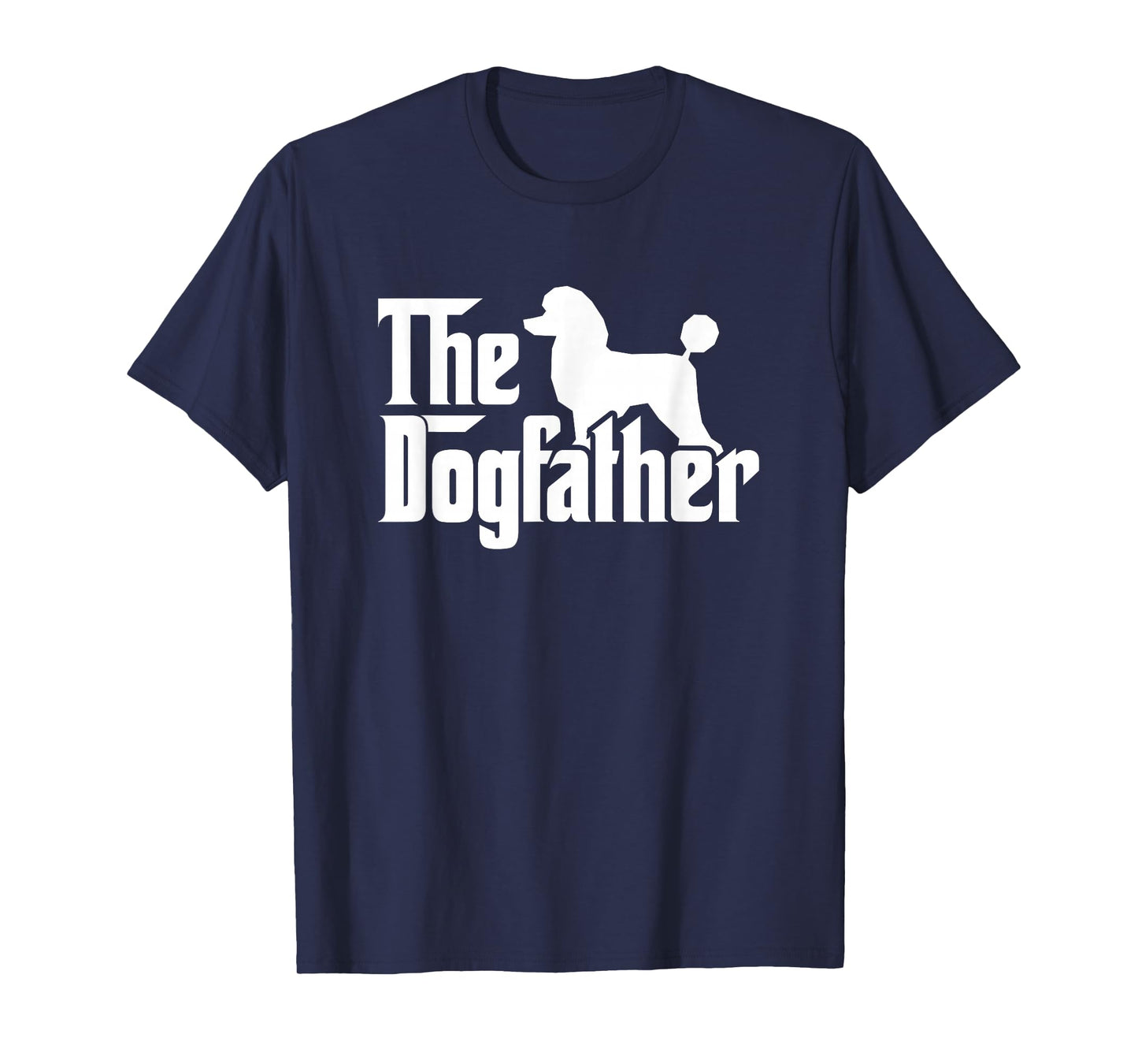 Poodle The Dogfather Cool Dog Daddy Dad Papa Father Men Kids T-Shirt