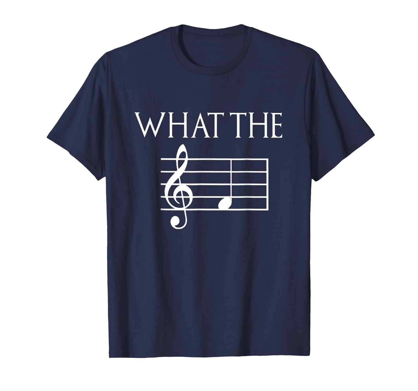 What The F Musical Note T-Shirt