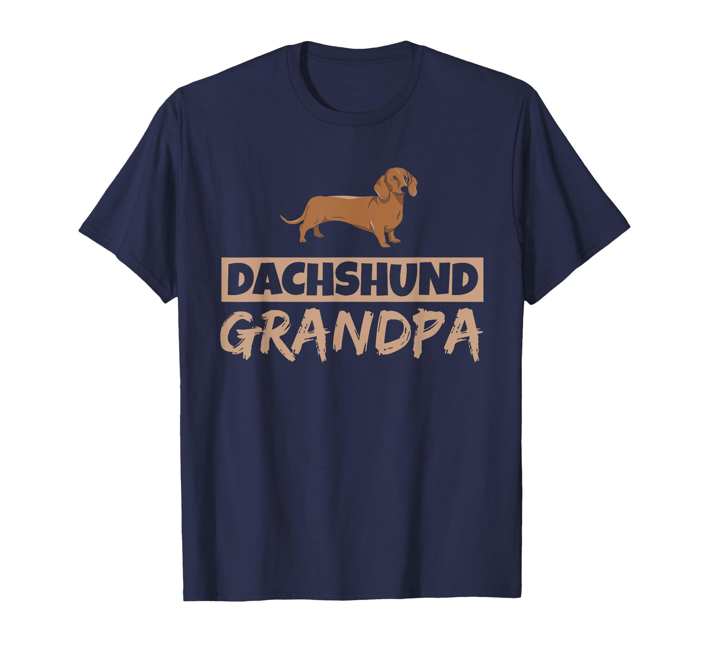 Dachshund Grandpa Dog Wiener Puppy Owner Dachshund Granddad Men Women Girls Kids T-Shirt