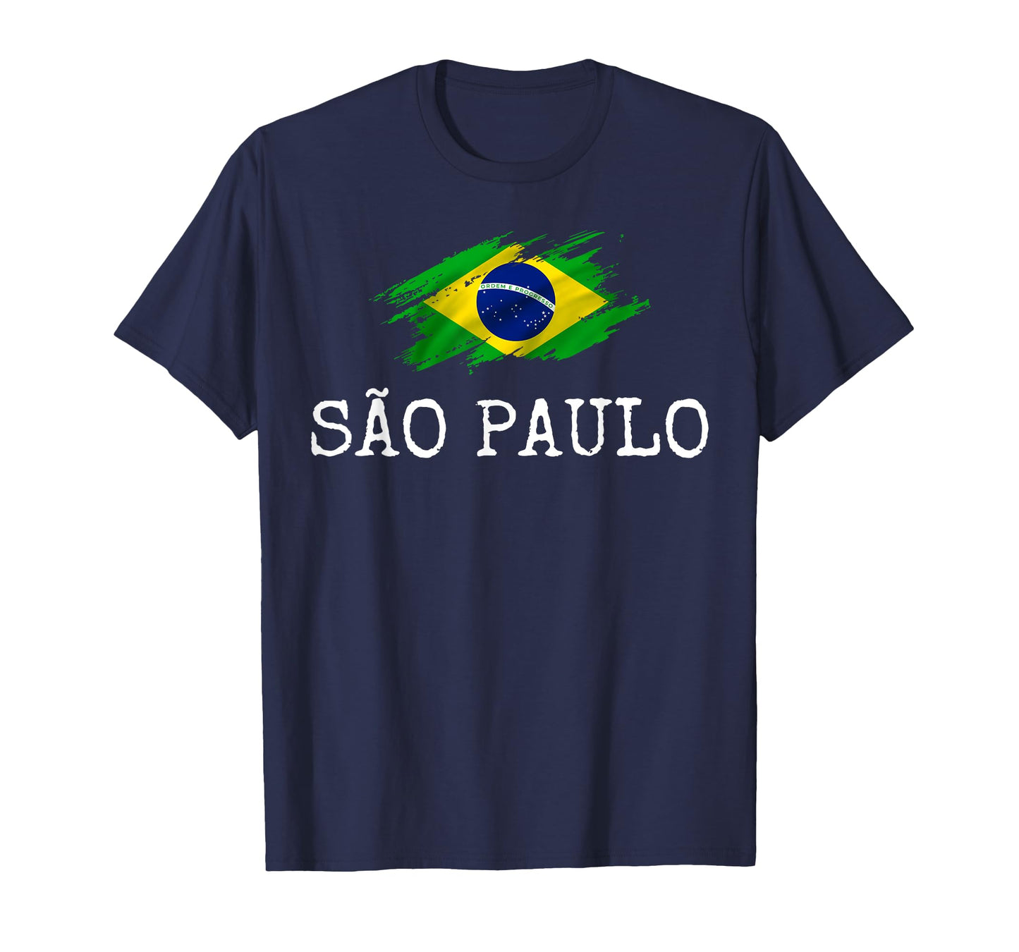 Sao Paulo Brazil Country City Brazilian Fun Women Men Pun T-Shirt