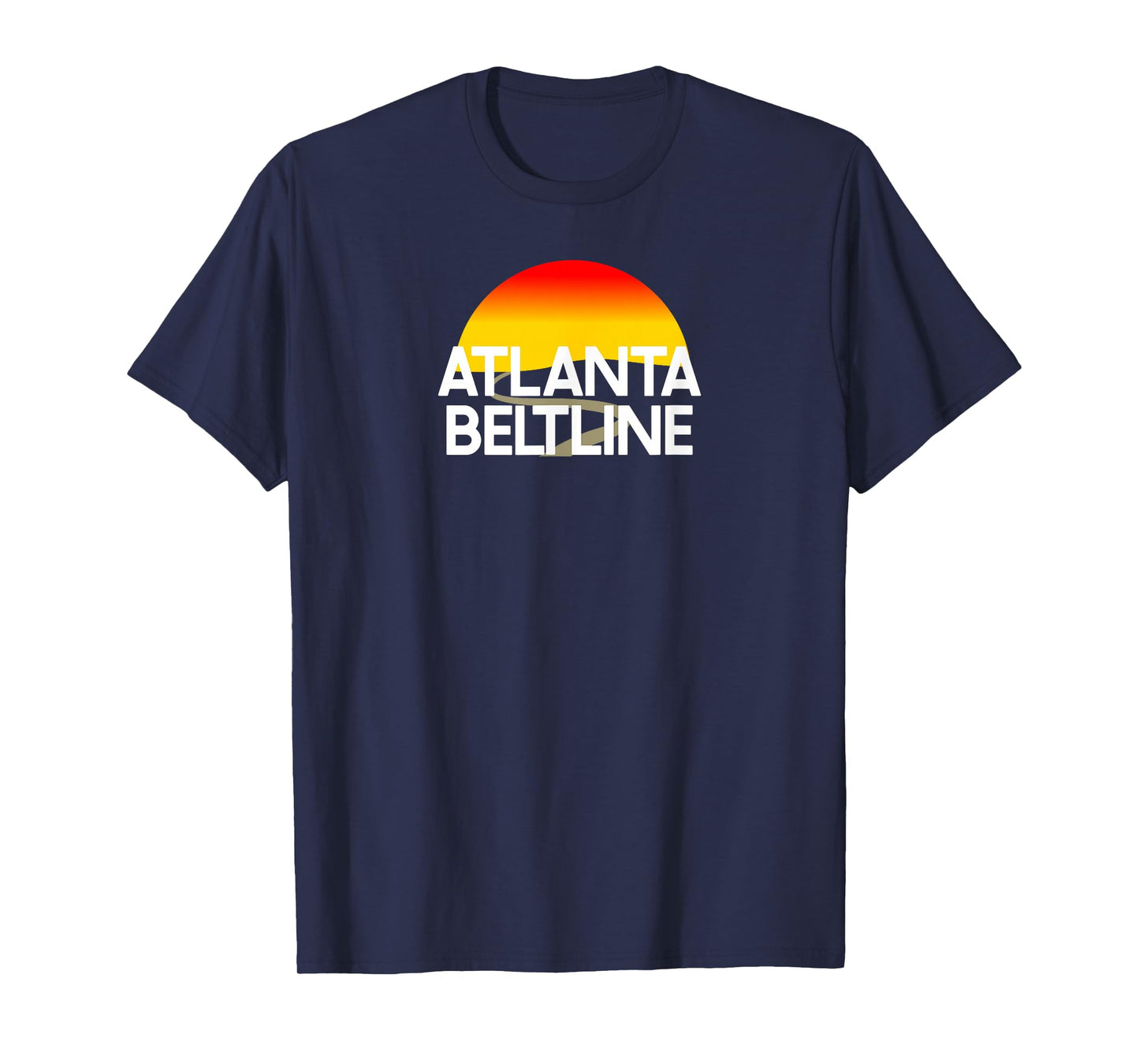 Atlanta BeltLine USA Rail Trail Biking T-Shirt