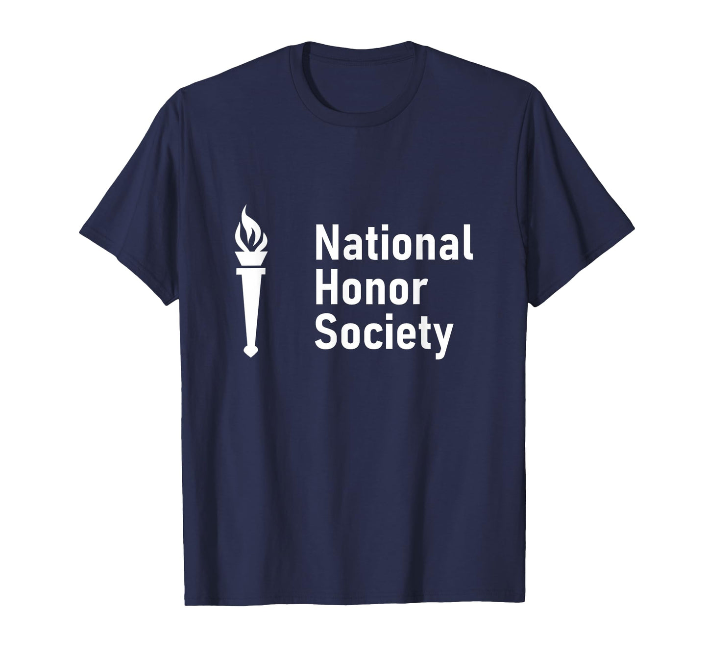 National Honor Society Scholastic Torch Logo T-Shirt