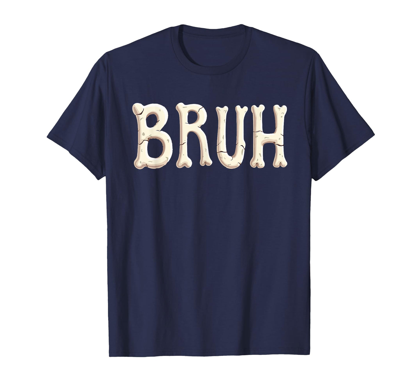 Boys Bruh Meme Funny Saying joke kids men halloween Bruh T-Shirt