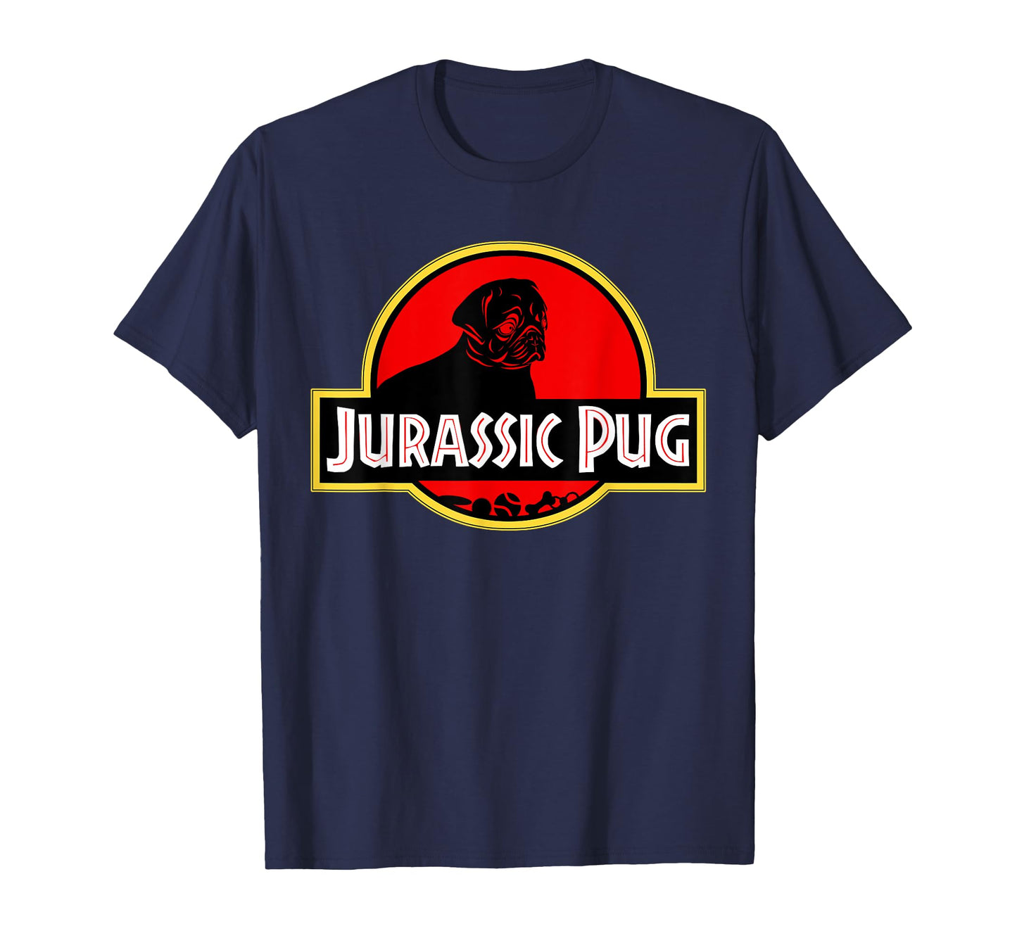 Funny Pug tshirt - Jurassic Pug for Dog lovers to Halloween