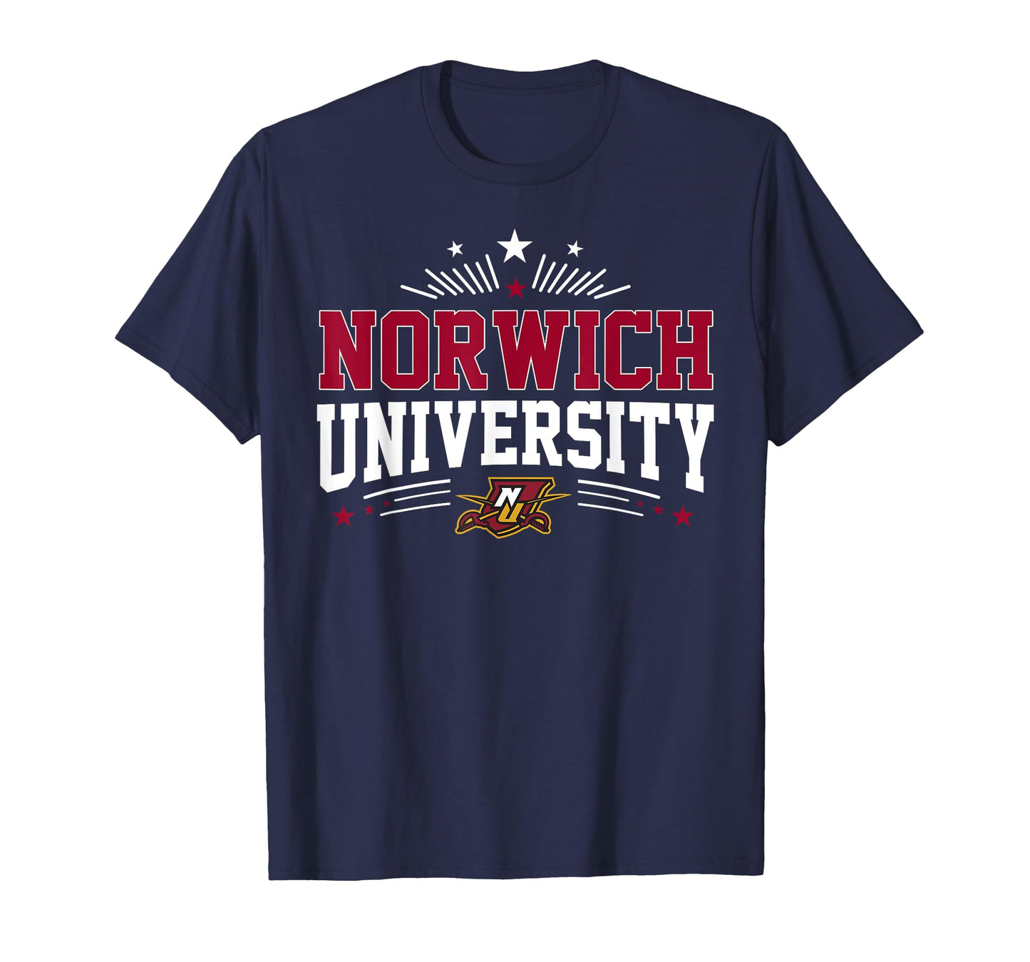 Norwich University Arch Vintage Design for Men Women T-Shirt