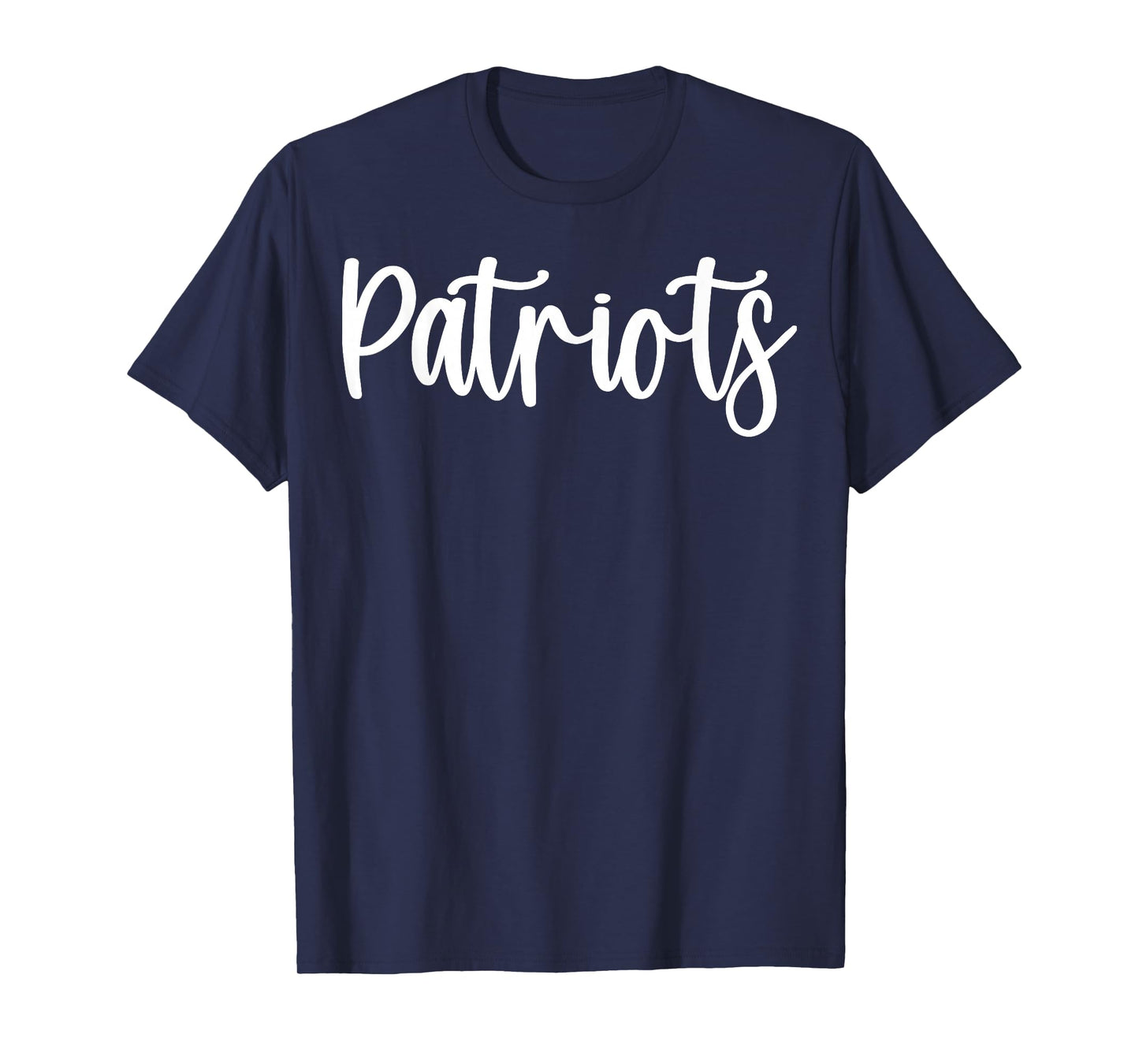 Patriots School Spirit Team Mascot Game Night T-Shirt