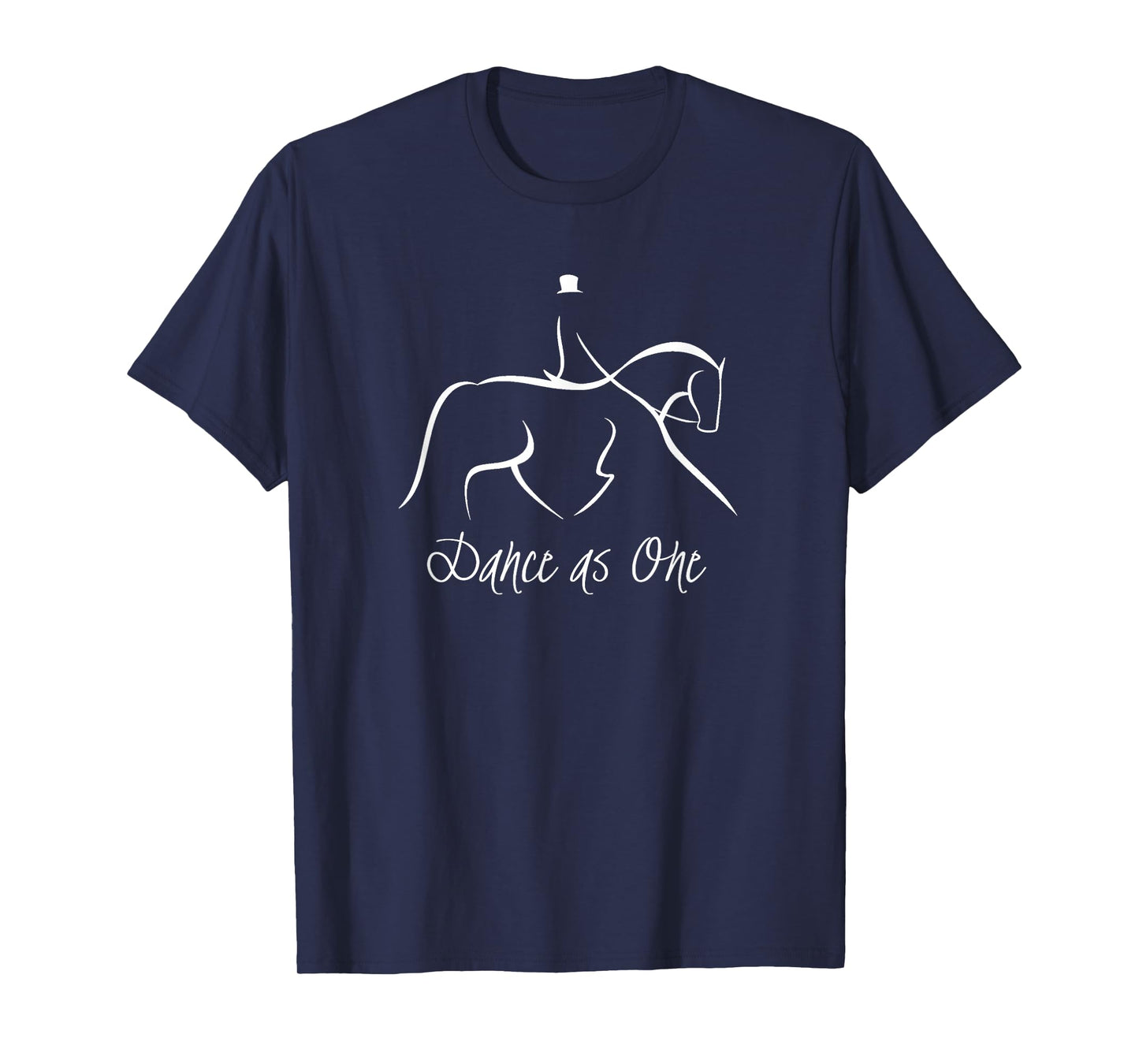Dance as One Dressage Horse Riding T-Shirt