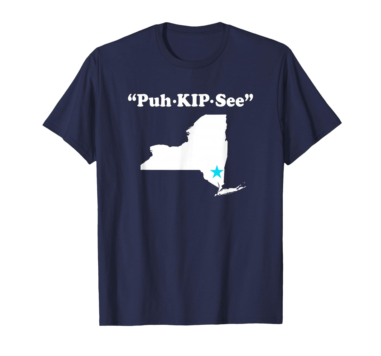 Poughkeepsie New York Funny Phonetic Pronunciation Gift T-Shirt