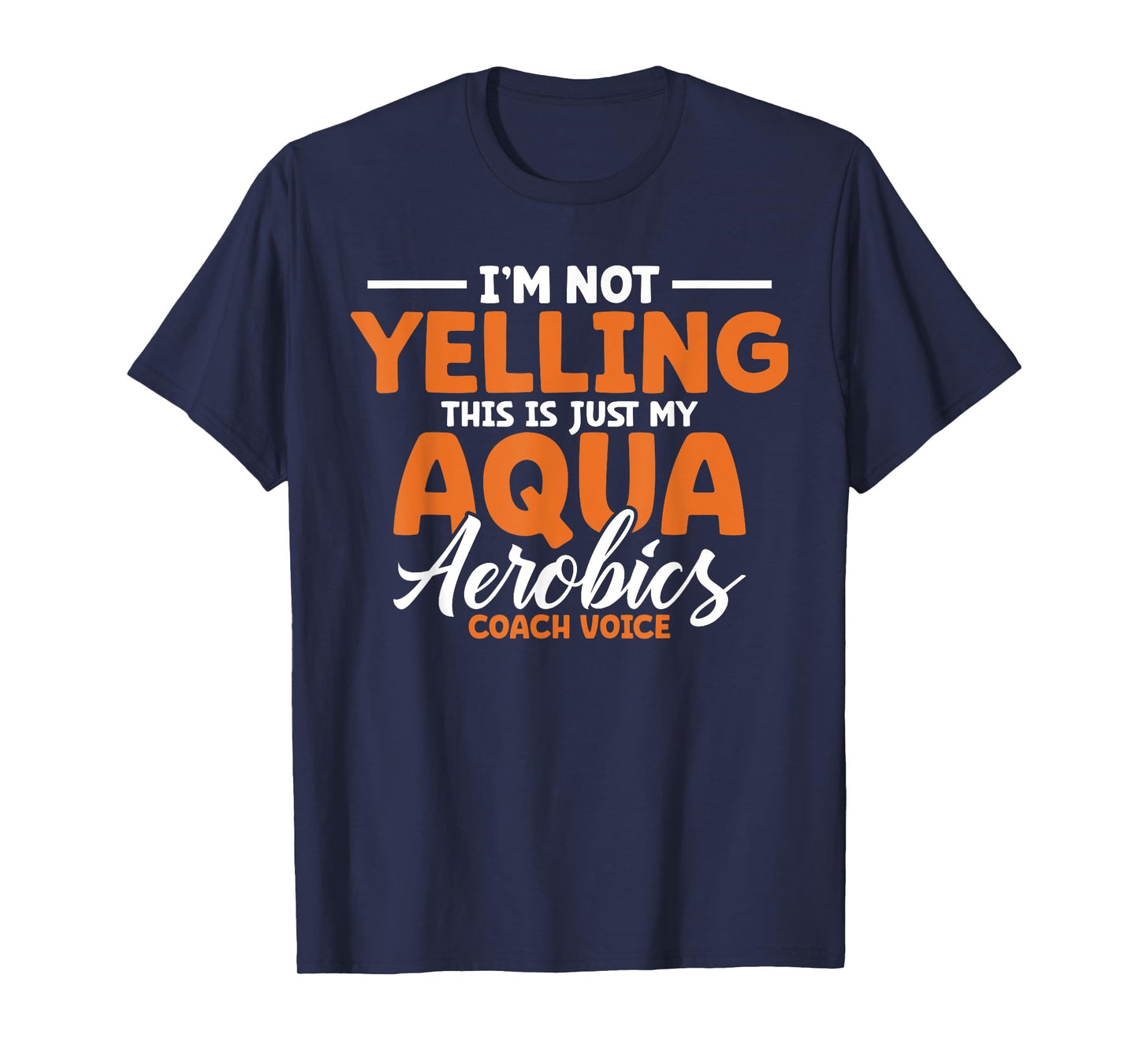 Aqua Aerobics Swimming Water Instructor Fitness Waterobics T-Shirt