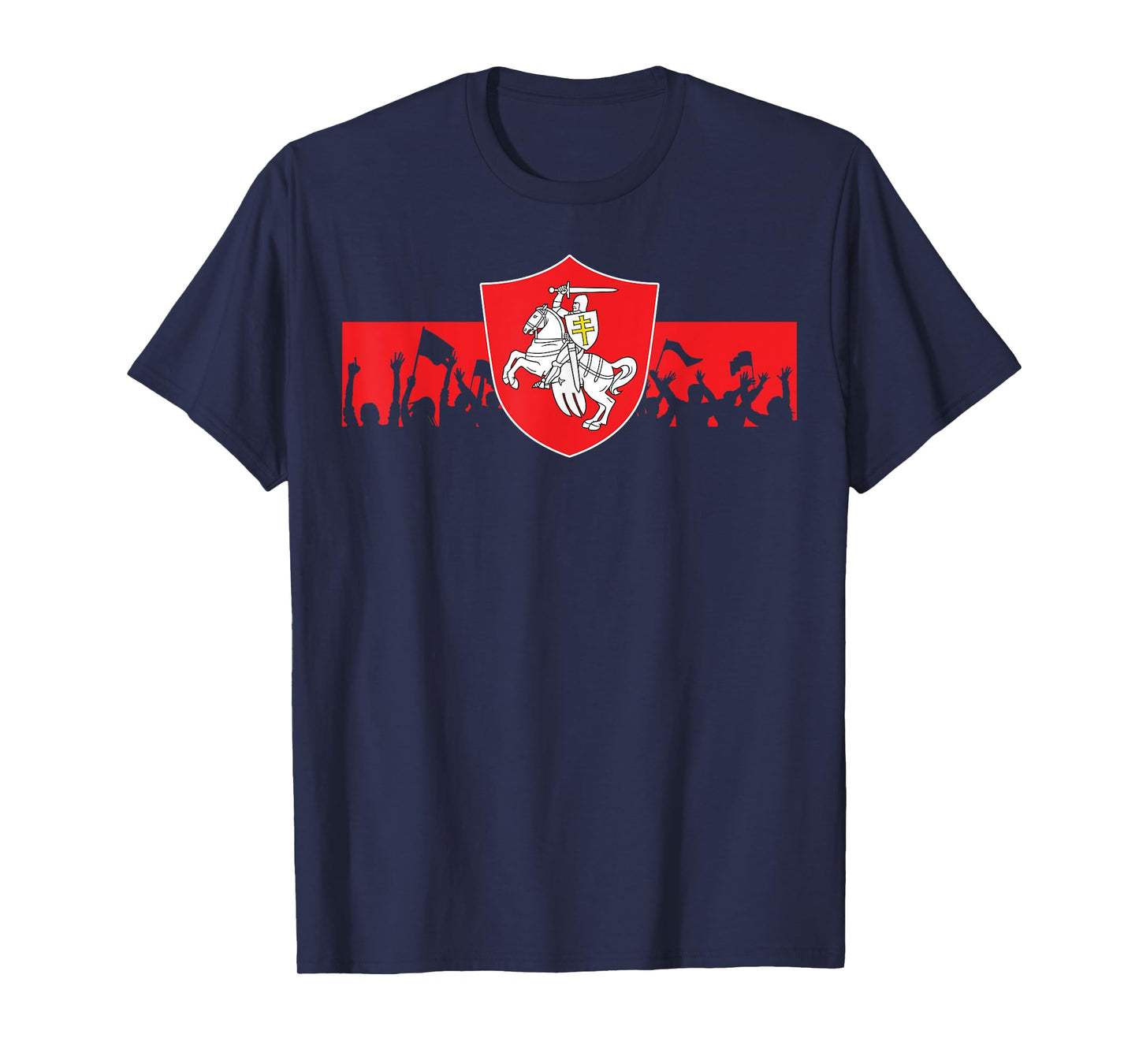 Belarus Pogonya White Red White Flag Protest Symbol T-Shirt