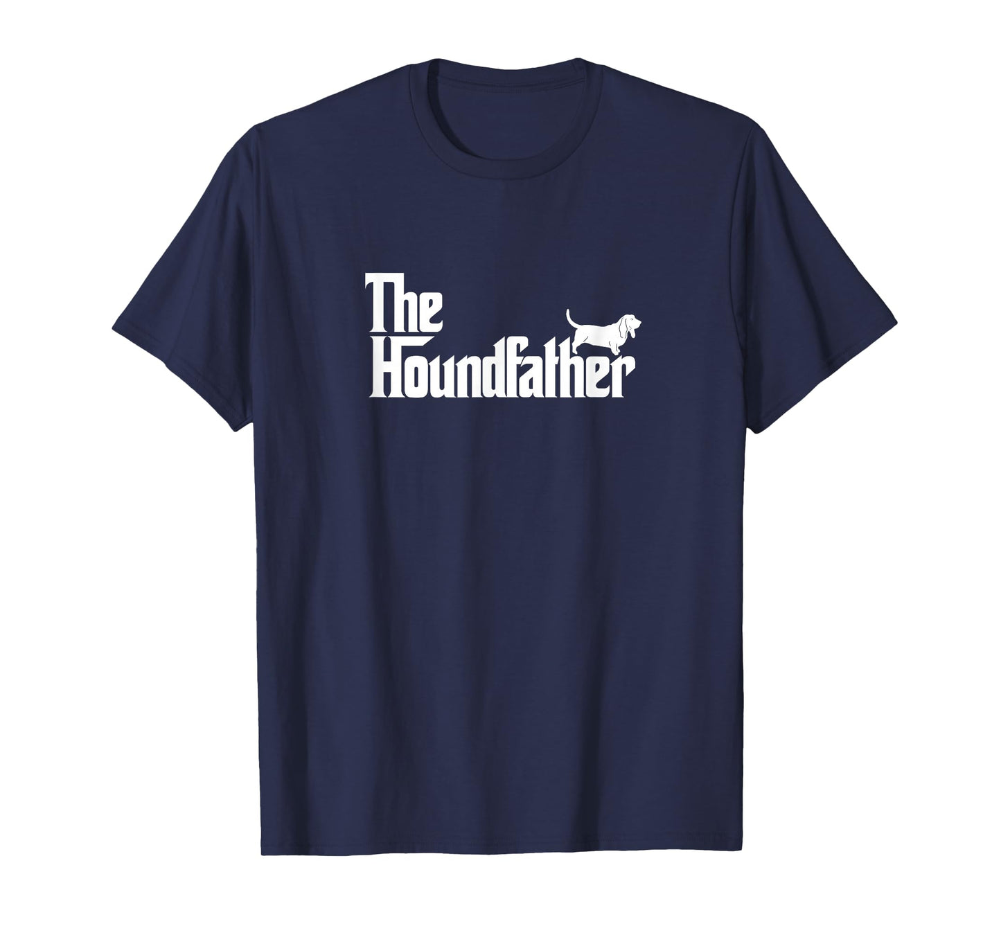 Funny Basset Hound Father Dog Shirt The Houndfather T-Shirt T-Shirt