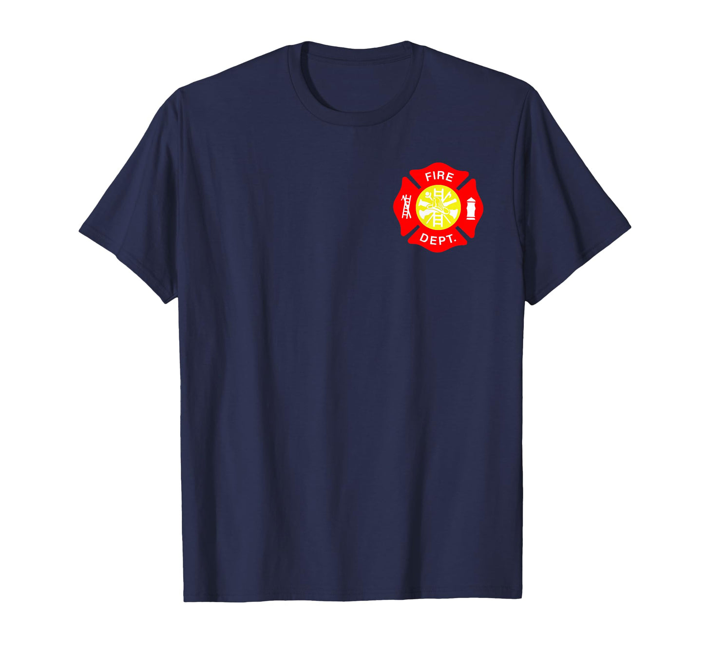 Fire Department Logo Uniform Fireman Symbol Firefighter Gear T-Shirt