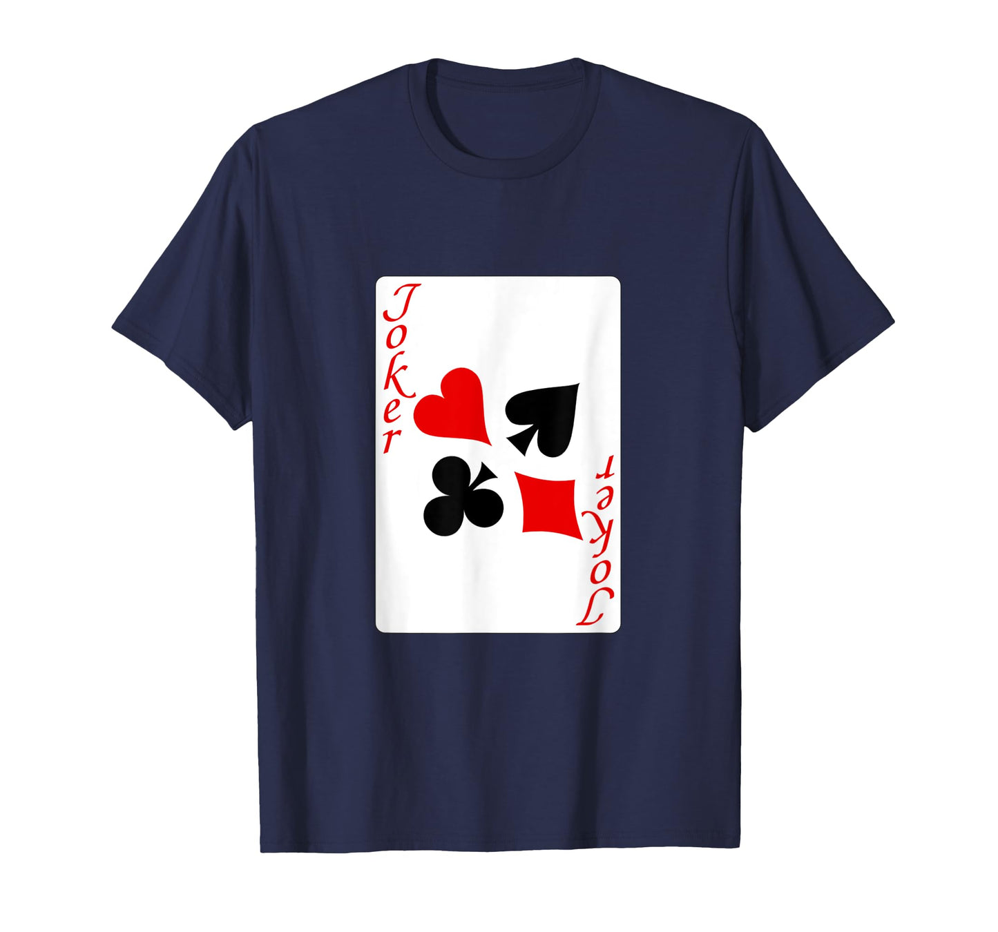 funny halloween shirt 2025 Joker - Playing Card Costume T-Shirt