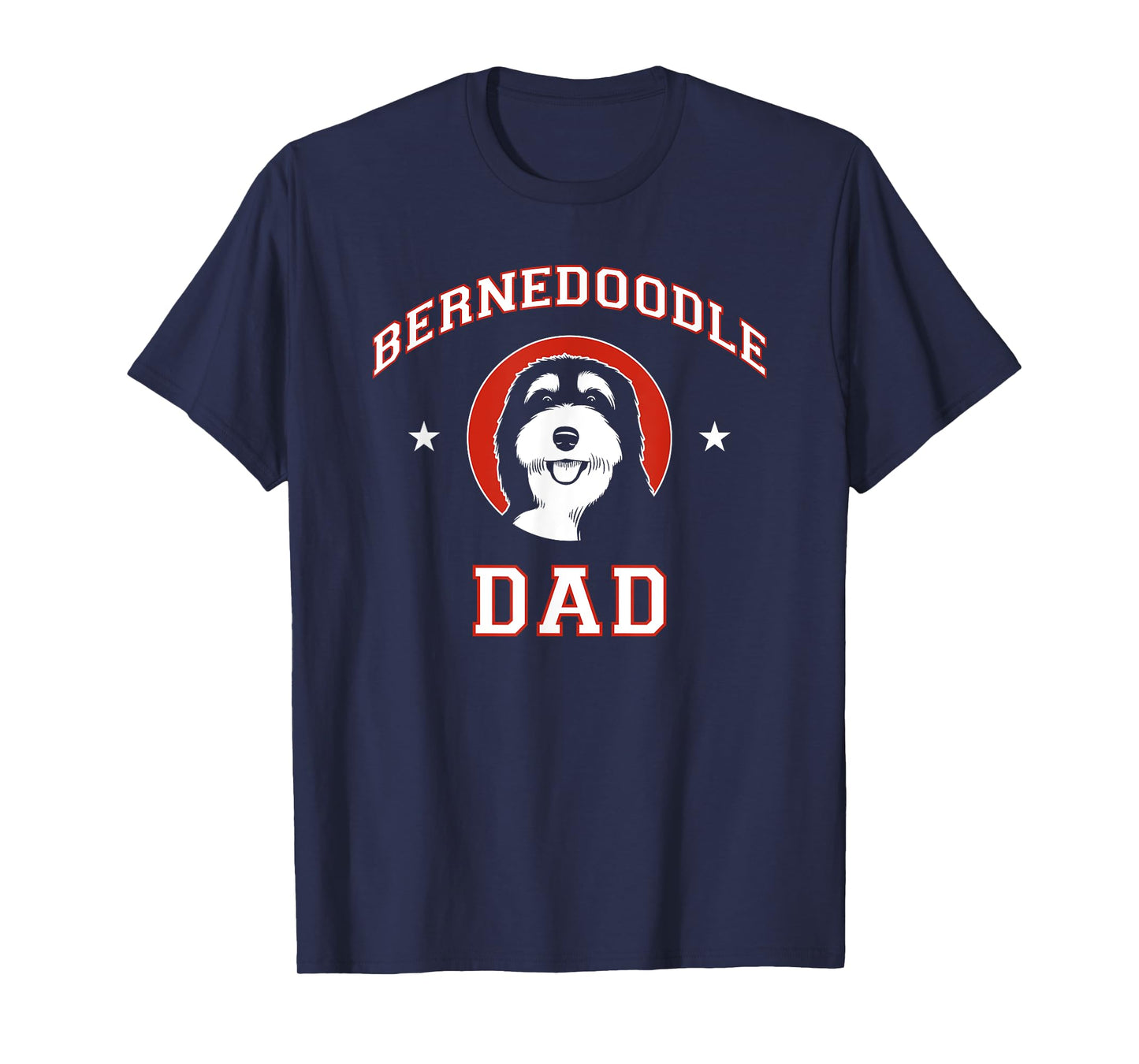 Bernedoodle Dad Dog Father Men Women Kids T-Shirt