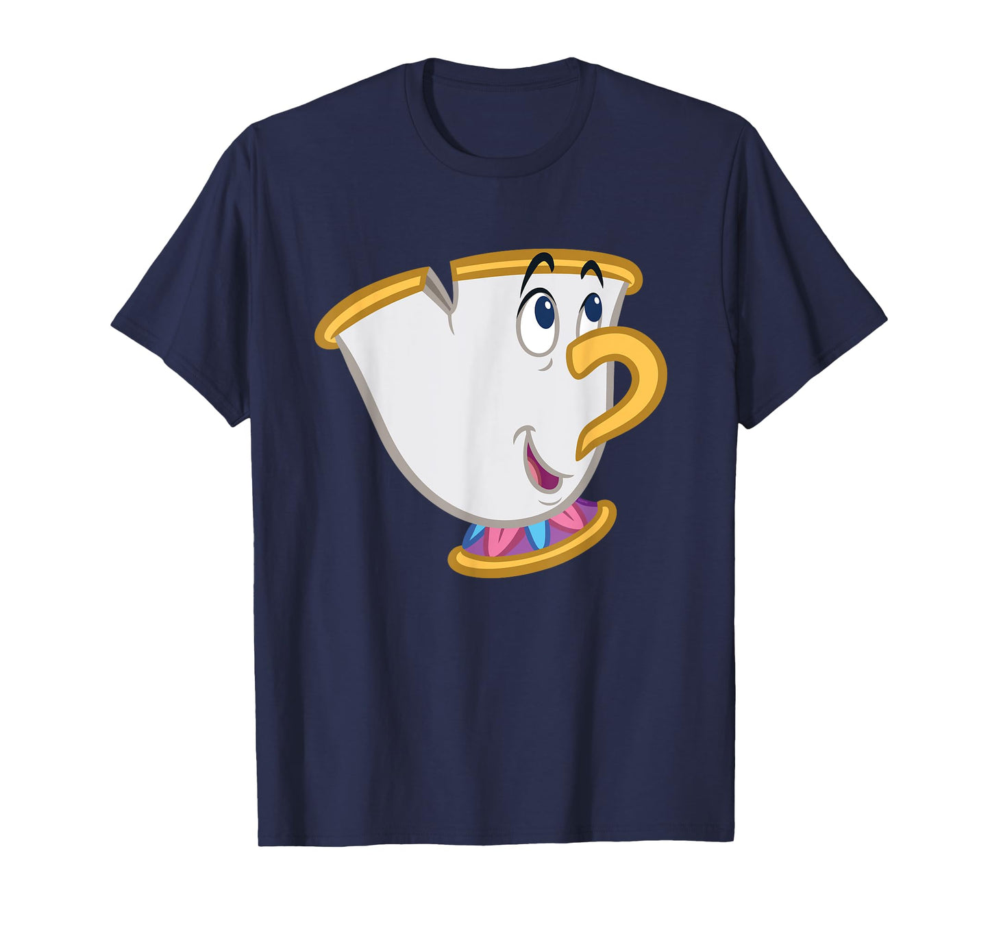 Disney Beauty and the Beast Chip Big Face Costume T-Shirt