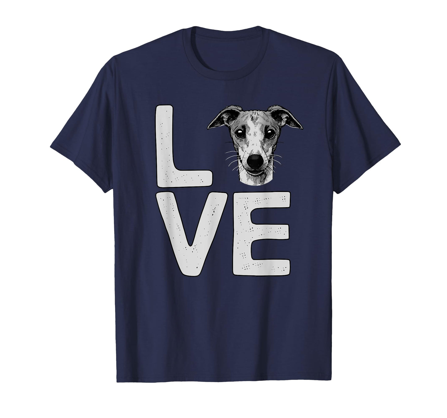 Whippet Art For Men Women Kids Whippet Dog Lover Whippet T-Shirt