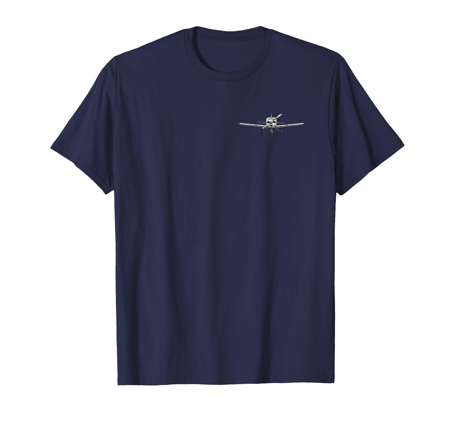 Pilot Piper Flying Airplane Mode On (2-Sided) T-Shirt