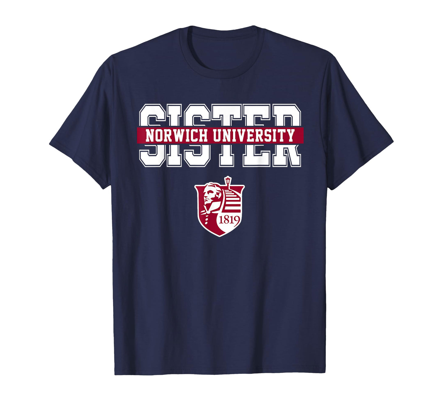 Norwich University Sister Vintage Design Sister Women Girls T-Shirt