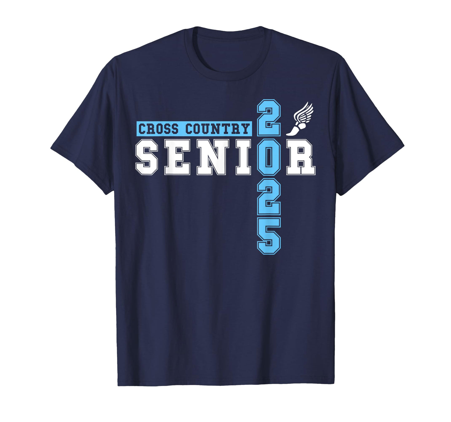 Cross Country Senior Night Senior 2025 Graduation Party 26 T-Shirt
