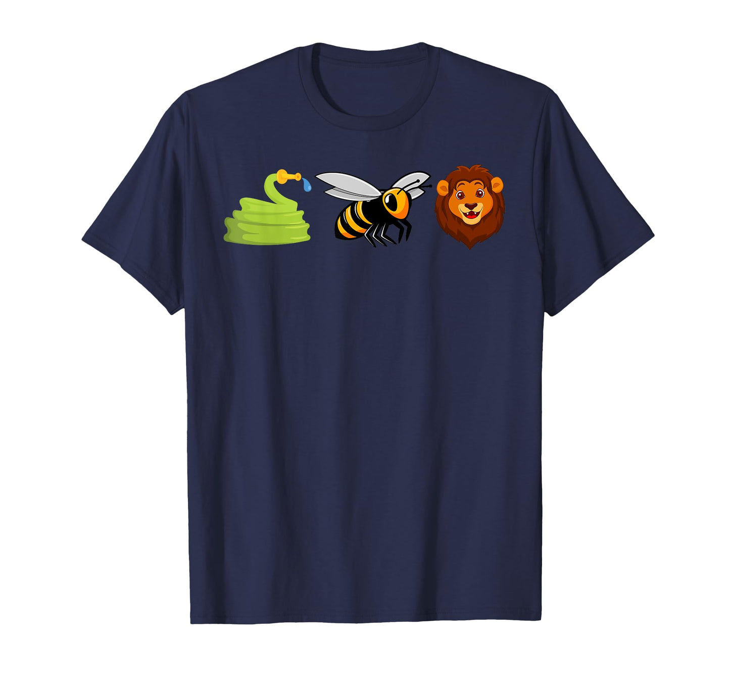 Hose Bee Lion Icons Funny Hoes Be Lying Pun Intended T-Shirt