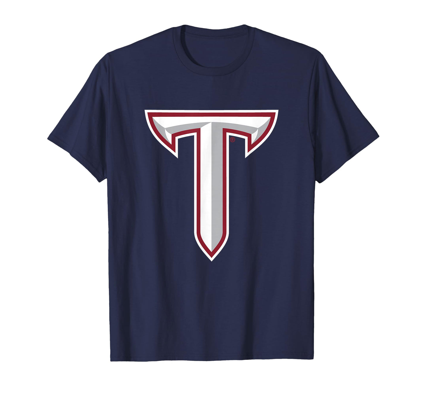 License Champs | Troy University Trojans | Official NCAA Merch | Black T-Shirt