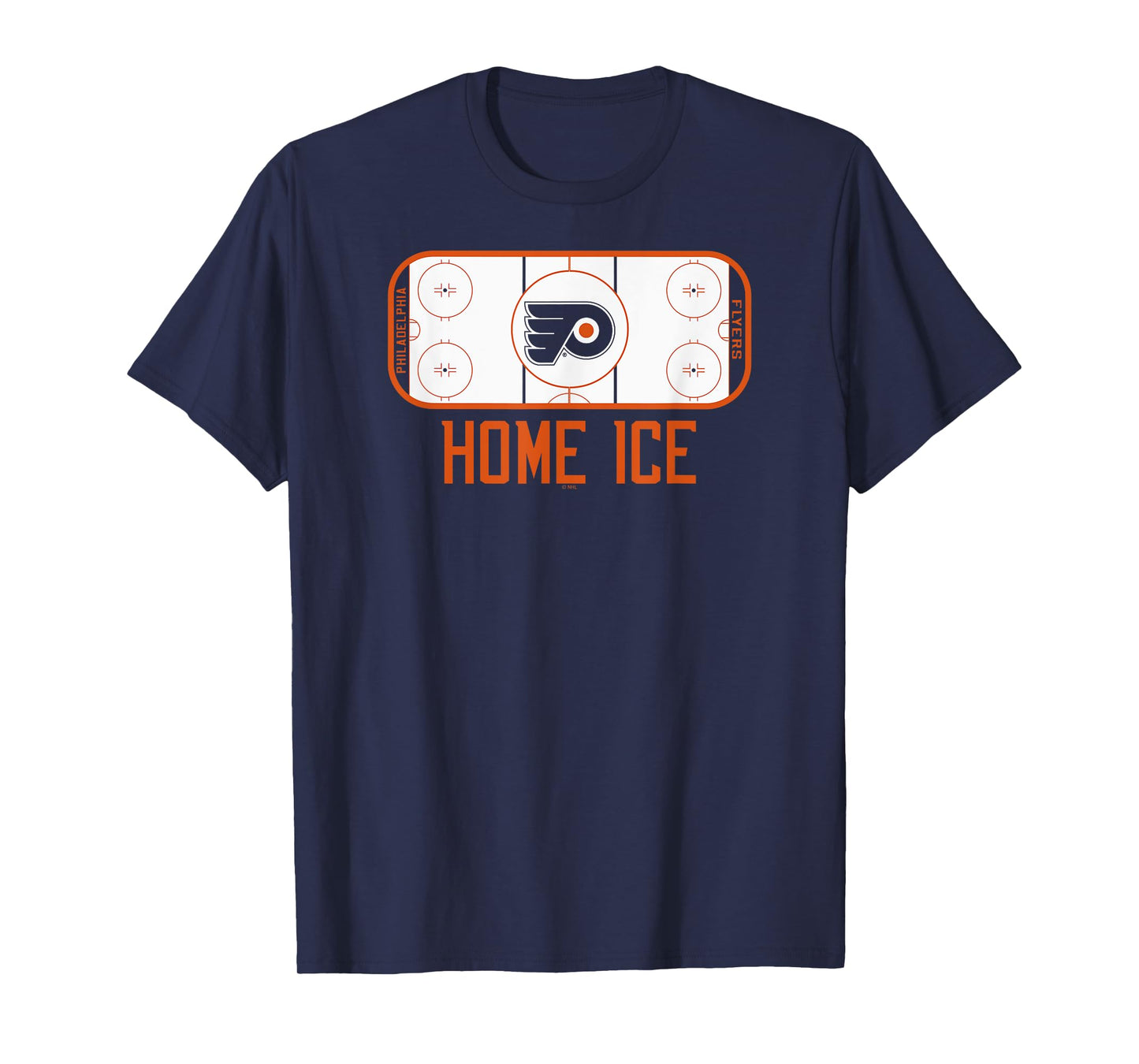 Philadelphia Flyers Home Ice Black Officially Licensed T-Shirt