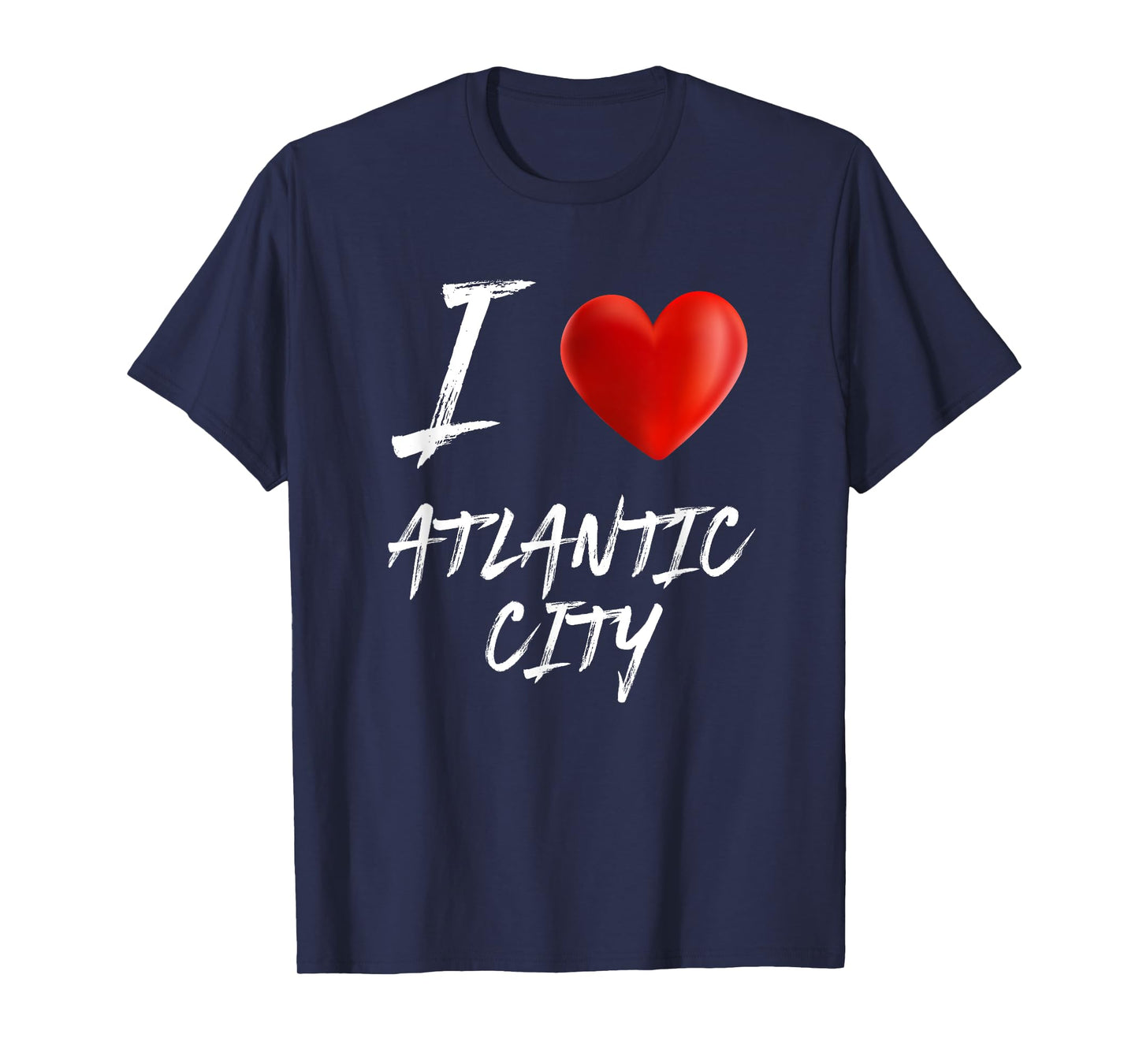 I Heart Love ATLANTIC CITY Tourist Souvenir T Shirt T-Shirt