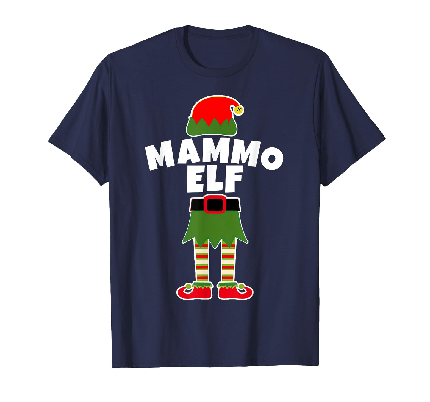 Mammo ELF Christmas T Shirt Mammogram Technologist T-Shirt