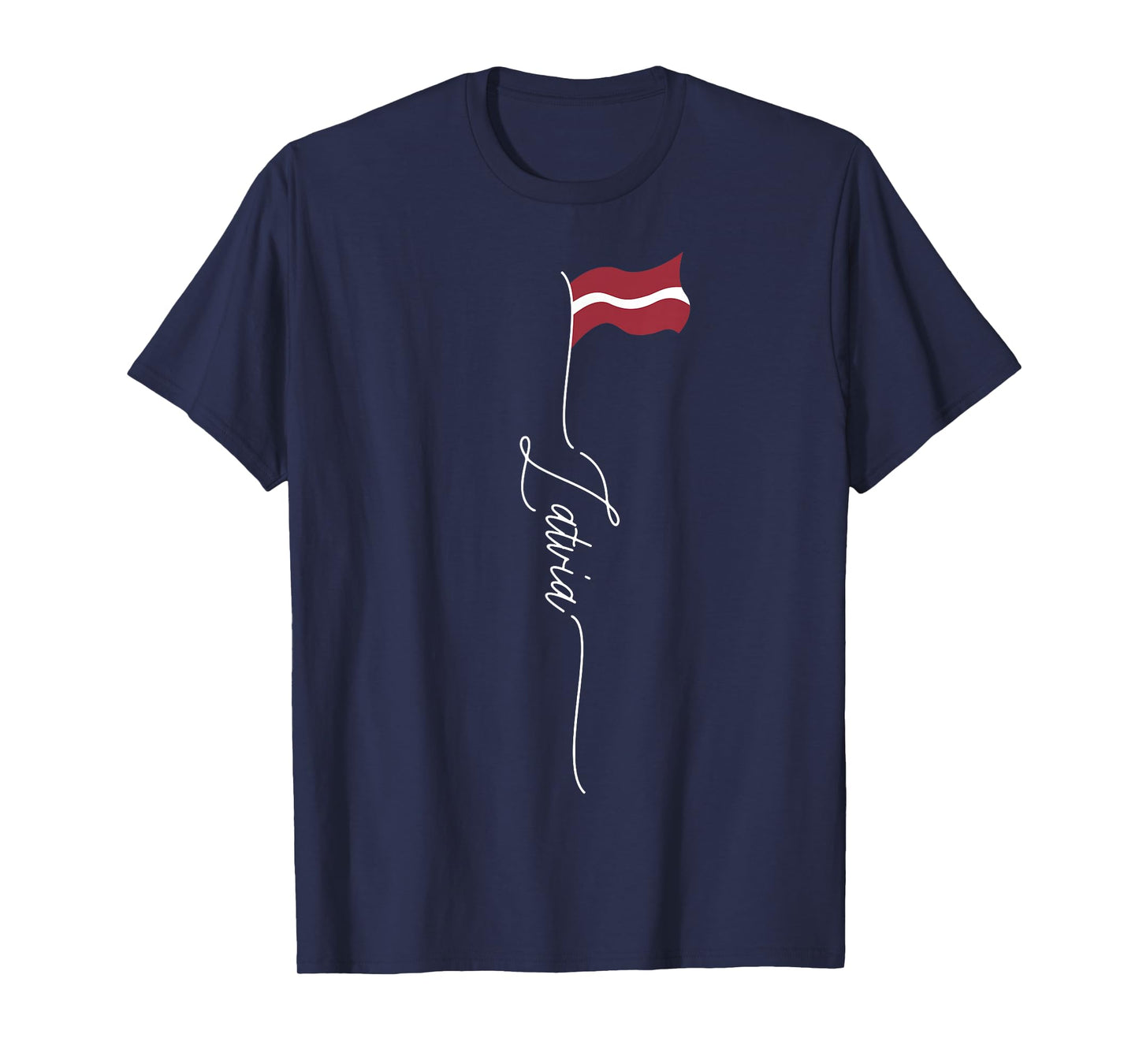 Latvia, Latvija, Riga Latvijas karogs Latvian Patriotic Flag T-Shirt