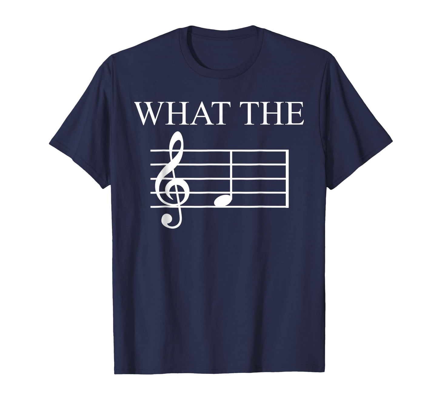 What The F Music Note T-Shirt