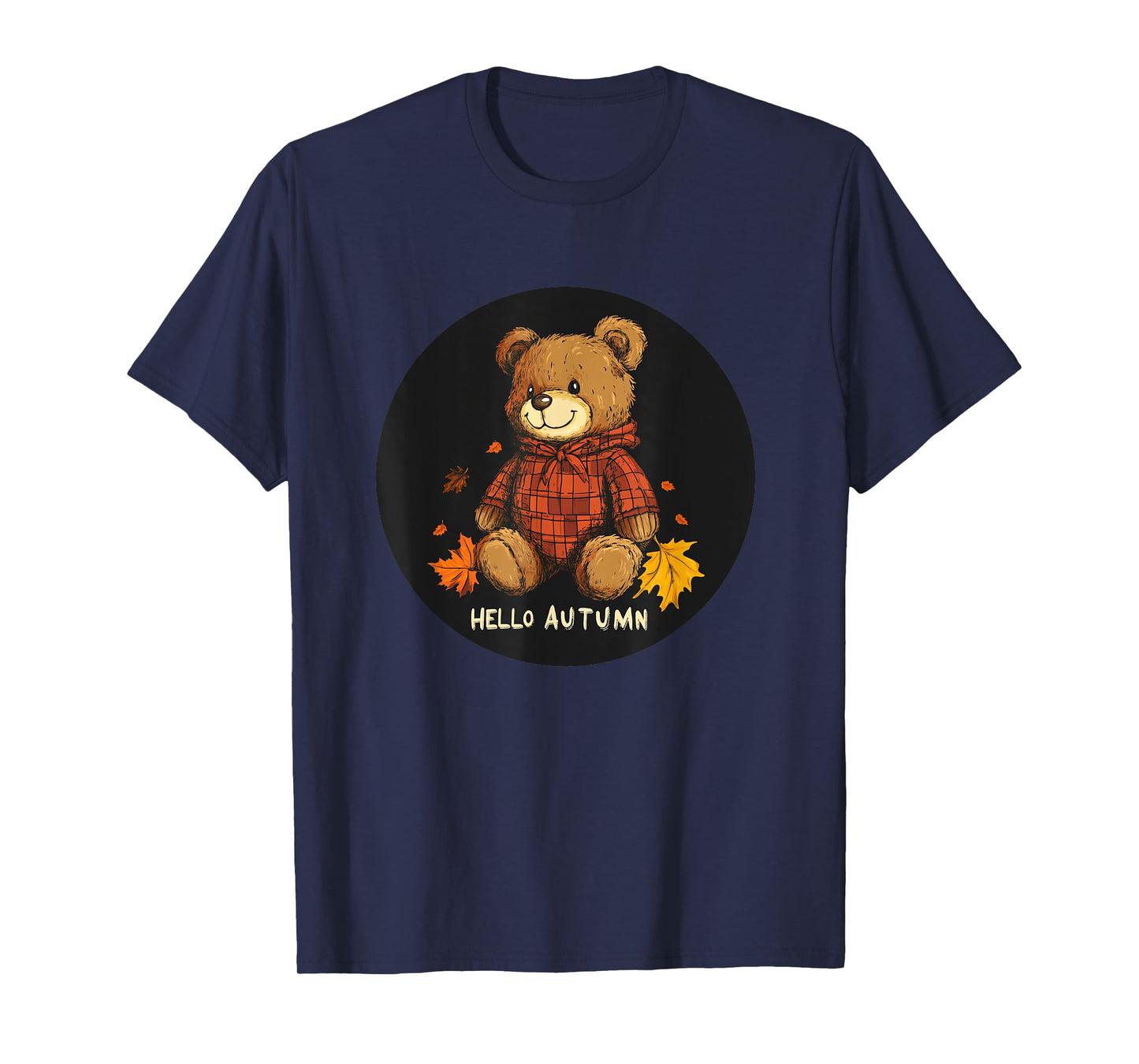 Autumn Adventures with a Cute and Funny Fall Teddy Bear T-Shirt