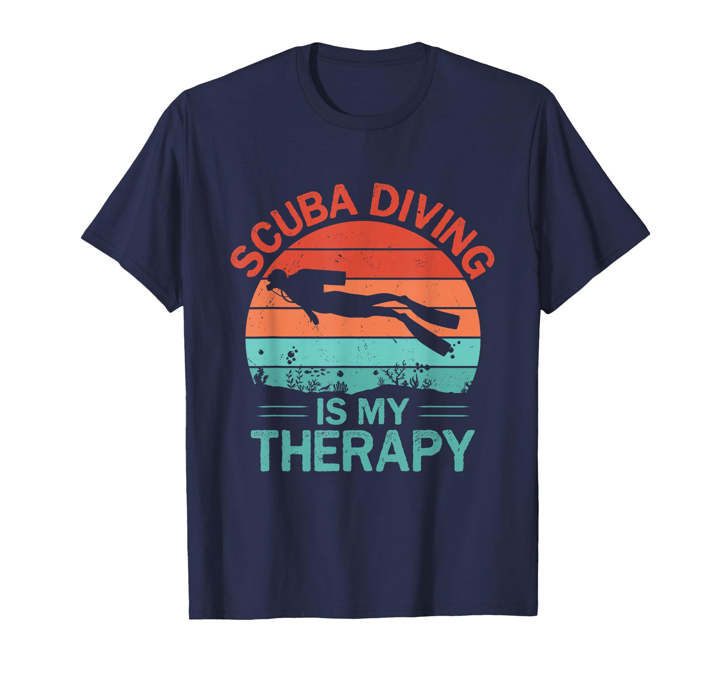 Scuba Diver Divemaster Diving Instructor Underwater T-Shirt