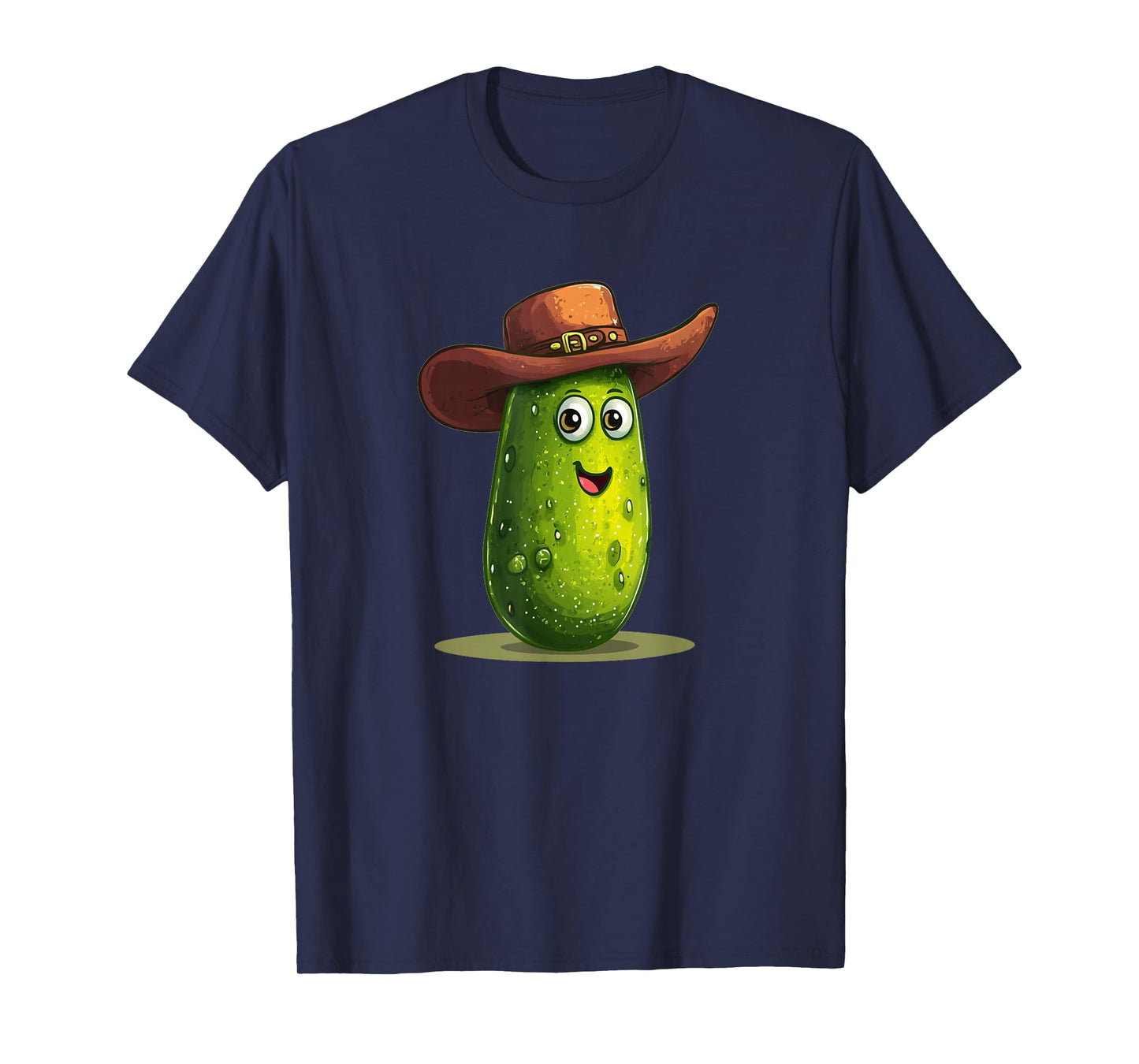 Awesome Wild West Pickle Costume with Cowboy Hat T-Shirt