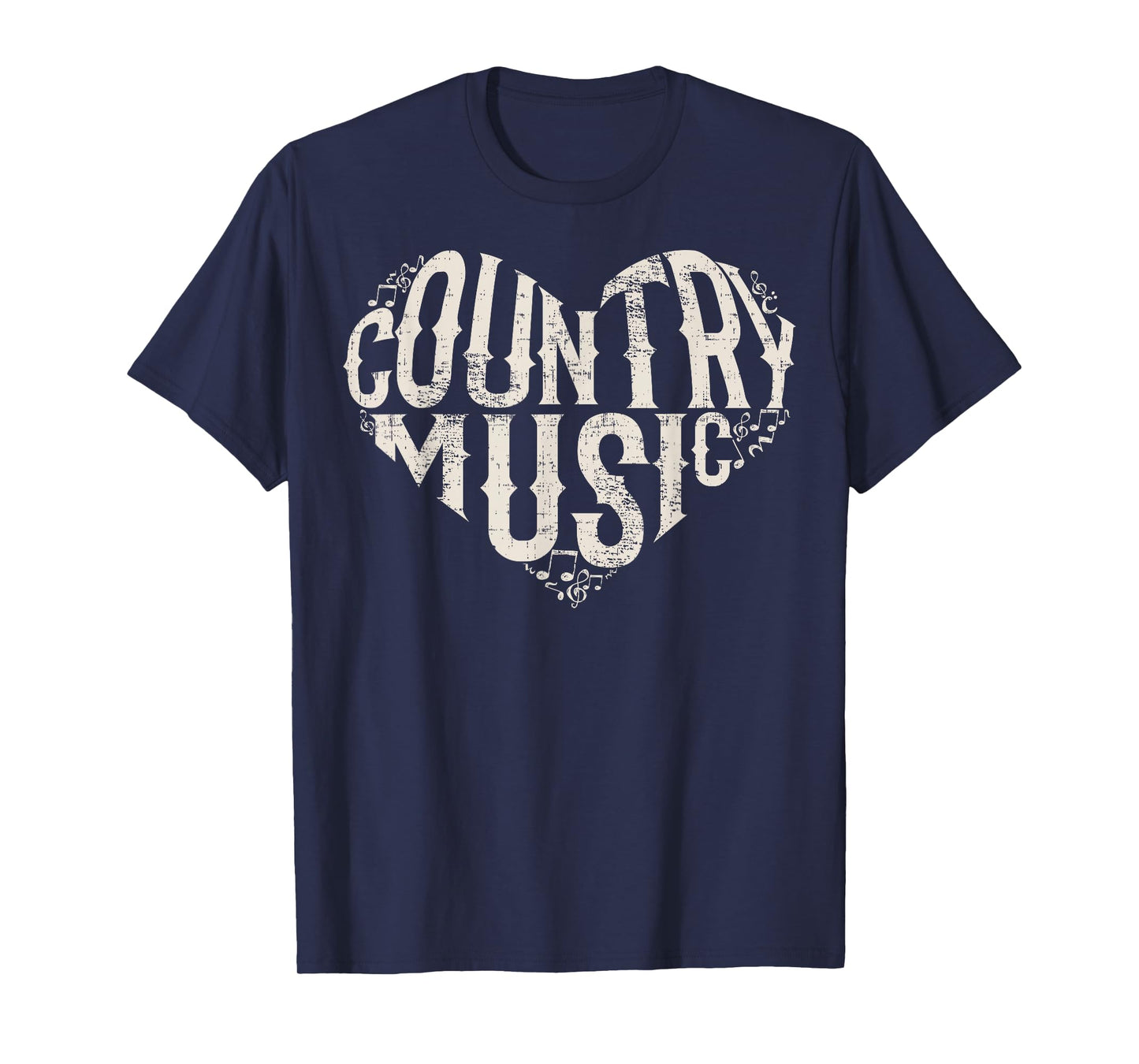 I Love Country Design Country Music Lover Gift Idea T-Shirt