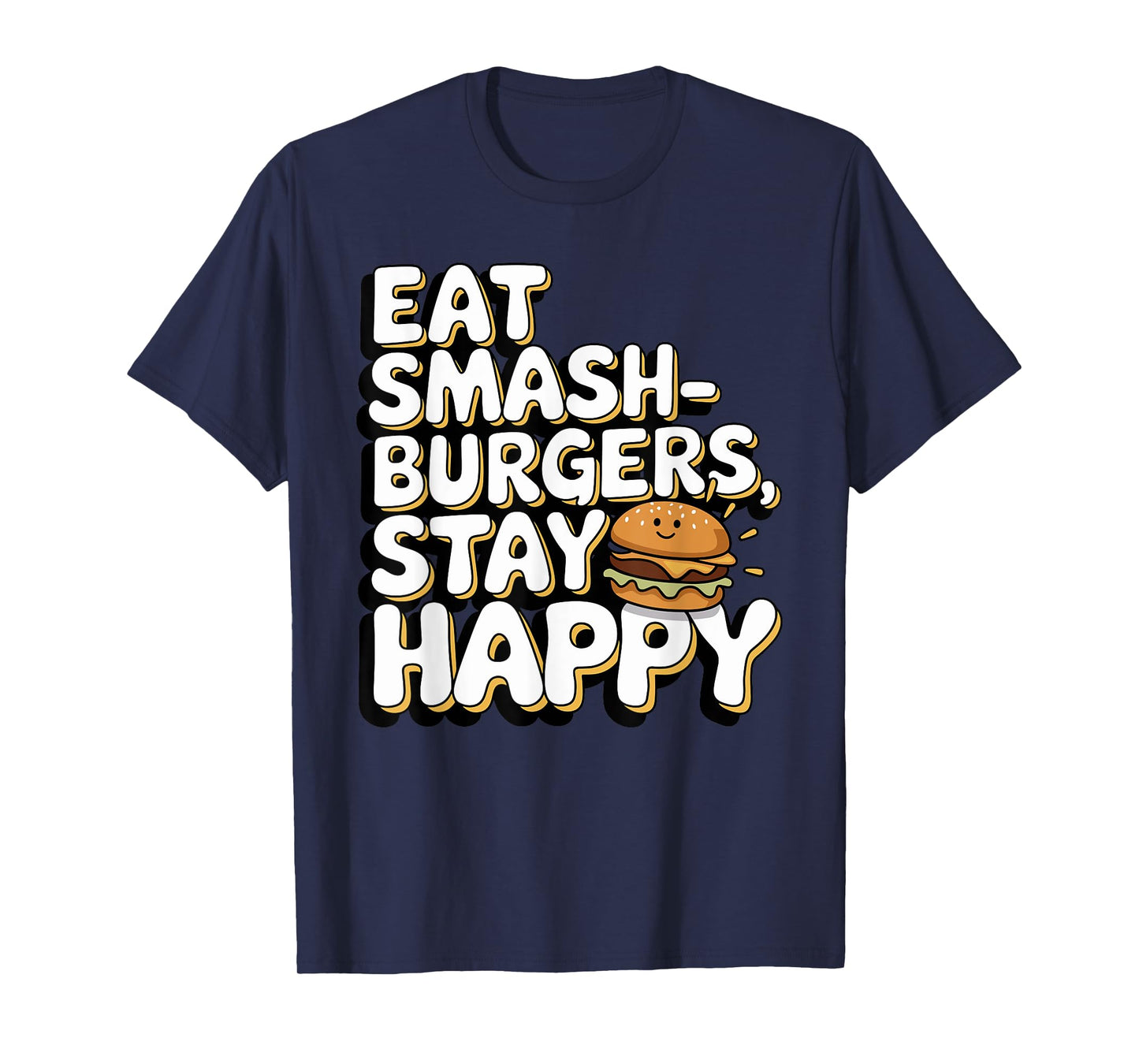 Smash Burger Lover Grilled Cheeseburger Flat Top Cooking T-Shirt