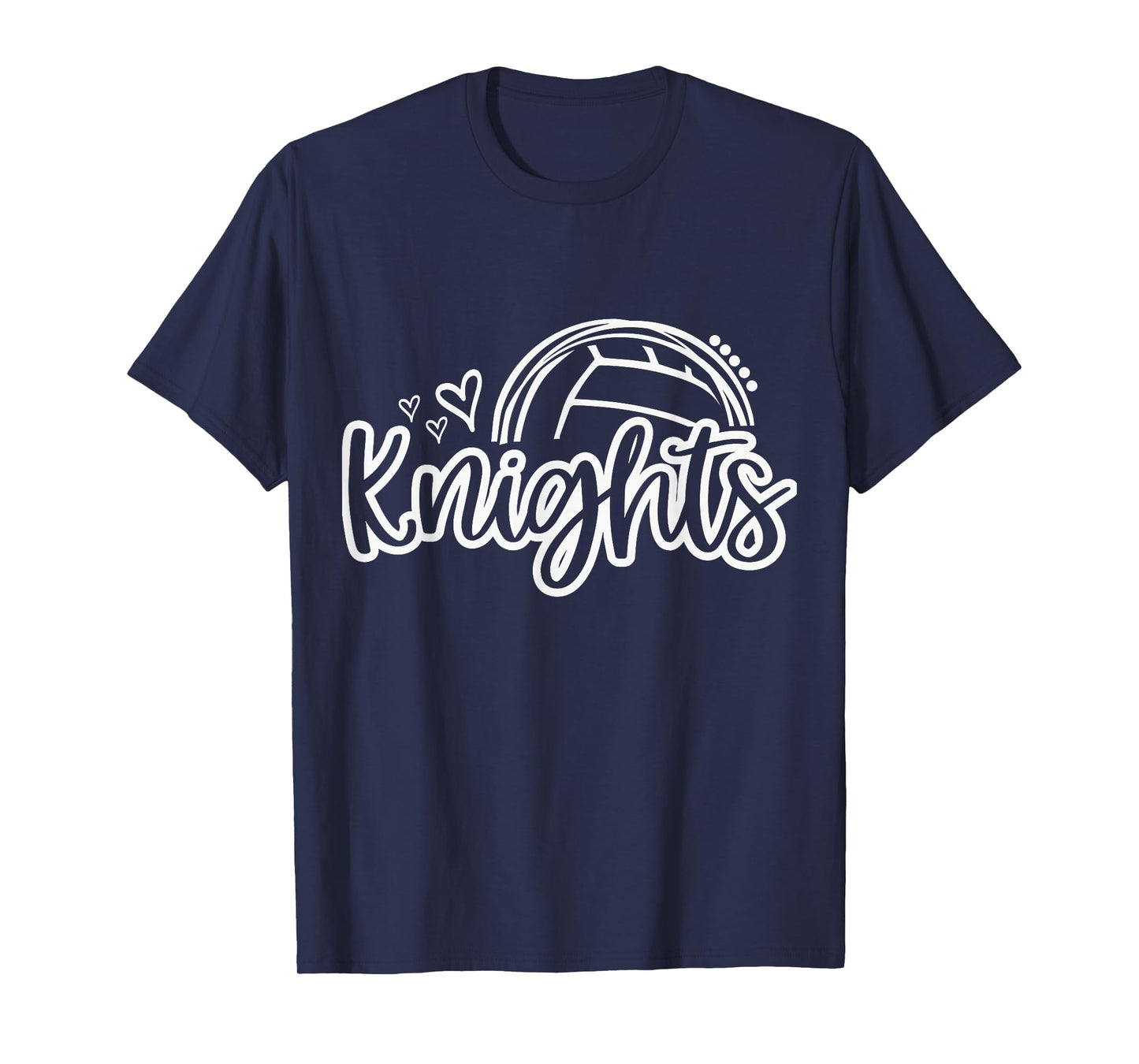Knights Volleyball Must Have Retro Trendy Game Day Spirit T-Shirt