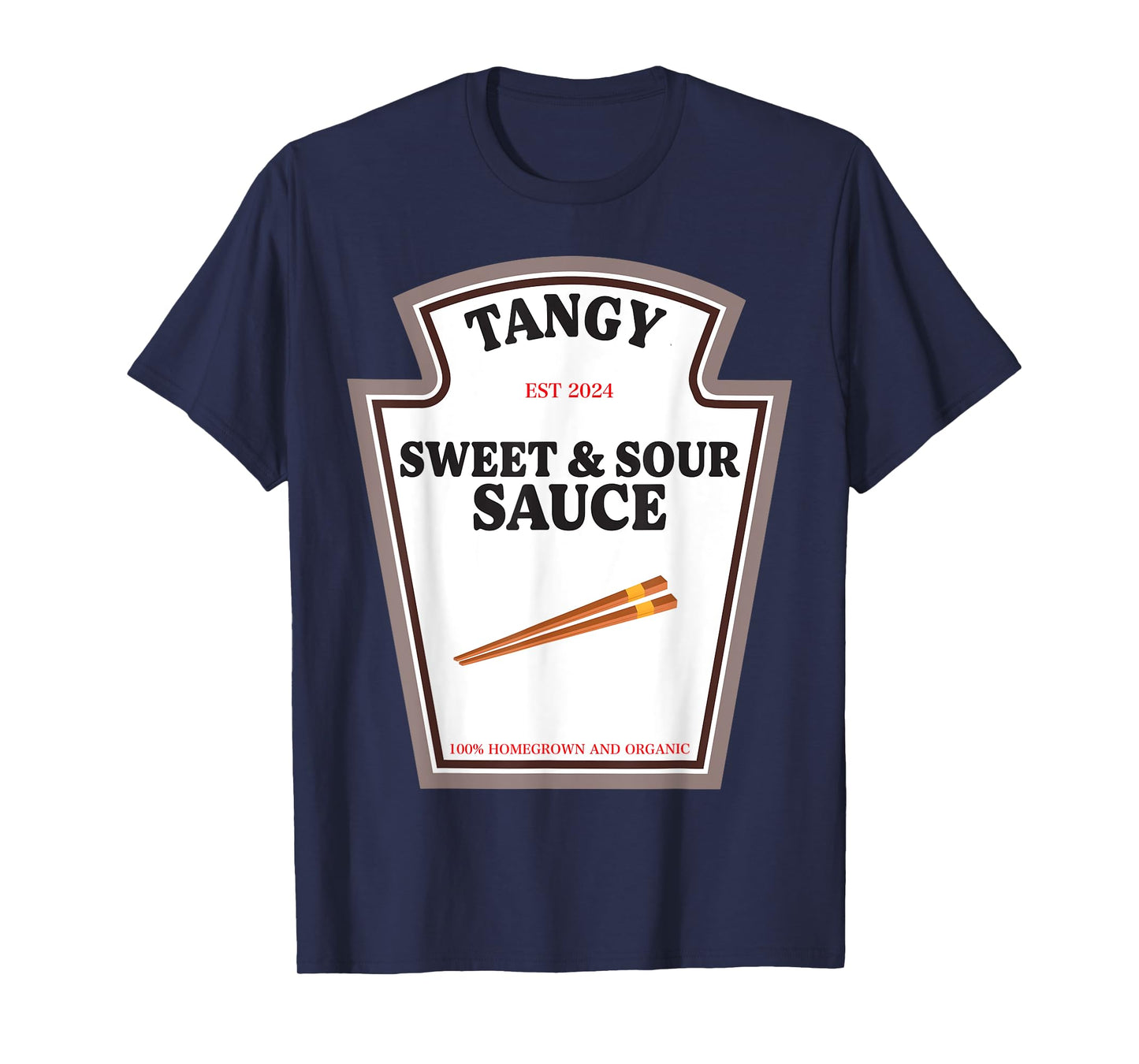 Tangy Sweet And Sour Sauce Condiment Matching Food Lover T-Shirt
