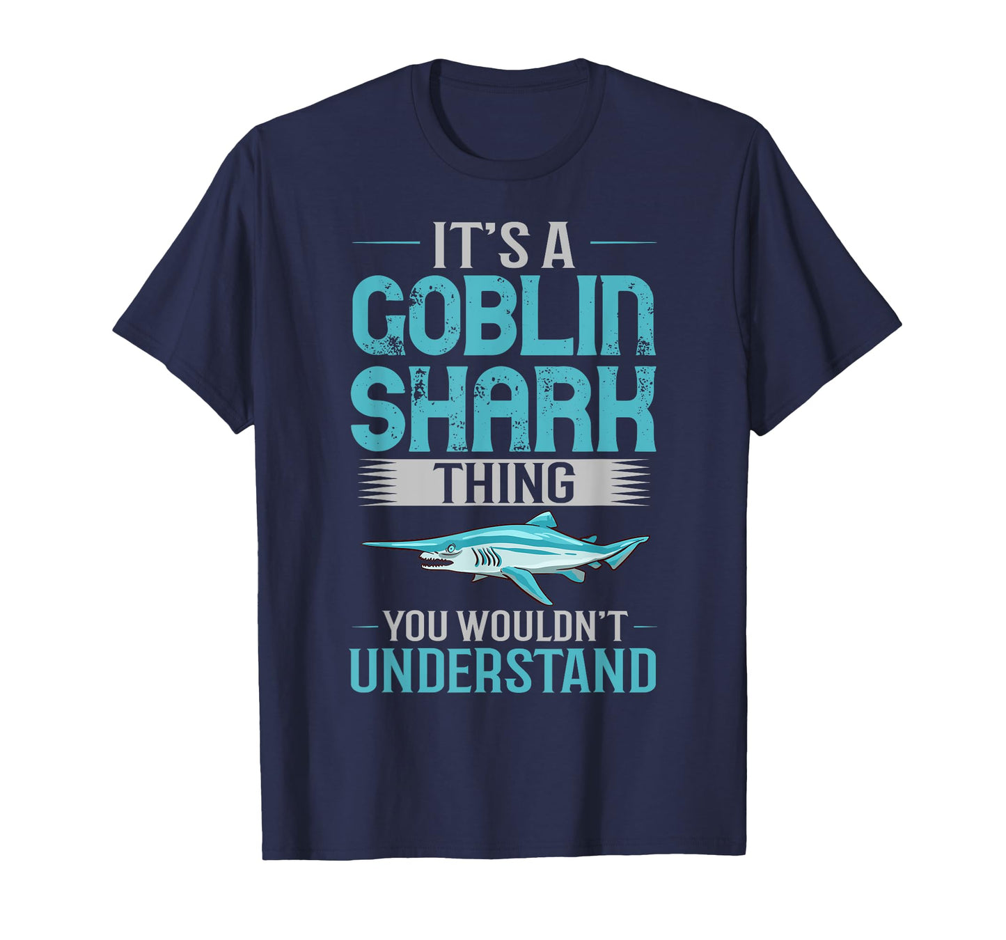 Goblin Shark Animal Tooth Funny Ocean T-Shirt