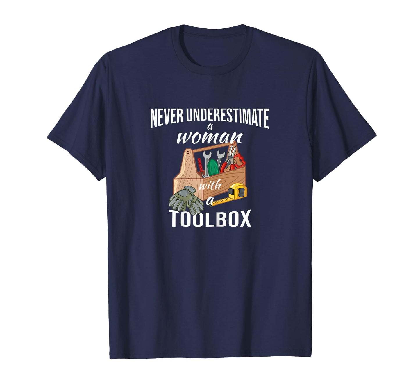 Funny Home Improvement Designs Womens Handywoman T-Shirt