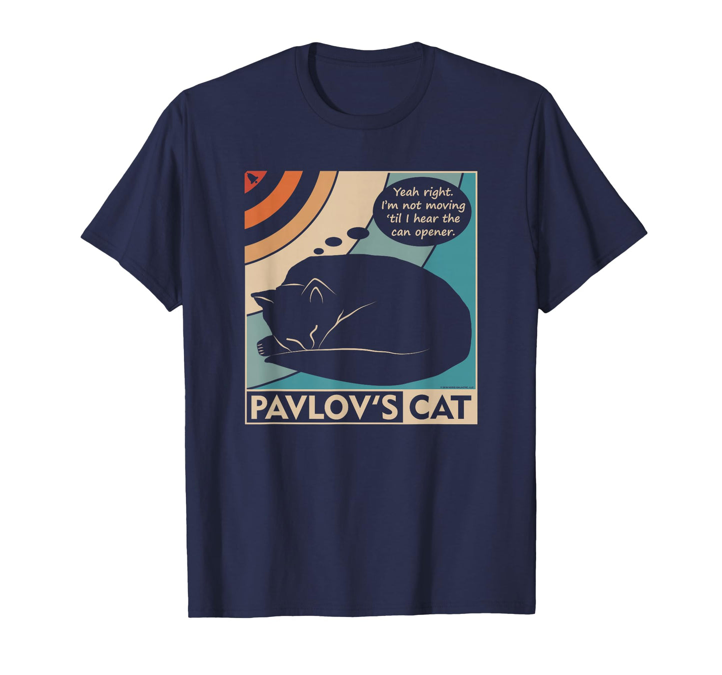 Pavlov's Cat Funny Psychology (clr) T-Shirt Small