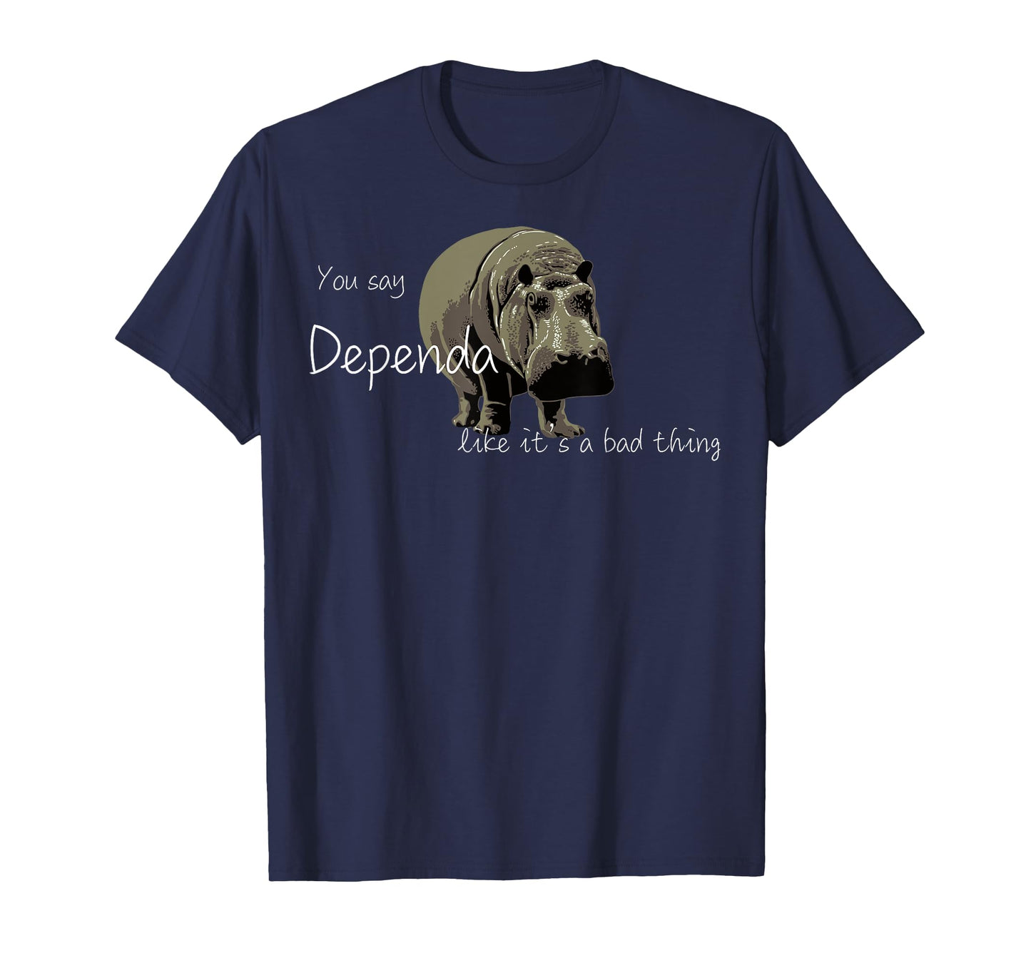 Hippo Pride Dependapotamus Love Yourself Dependa T-Shirt