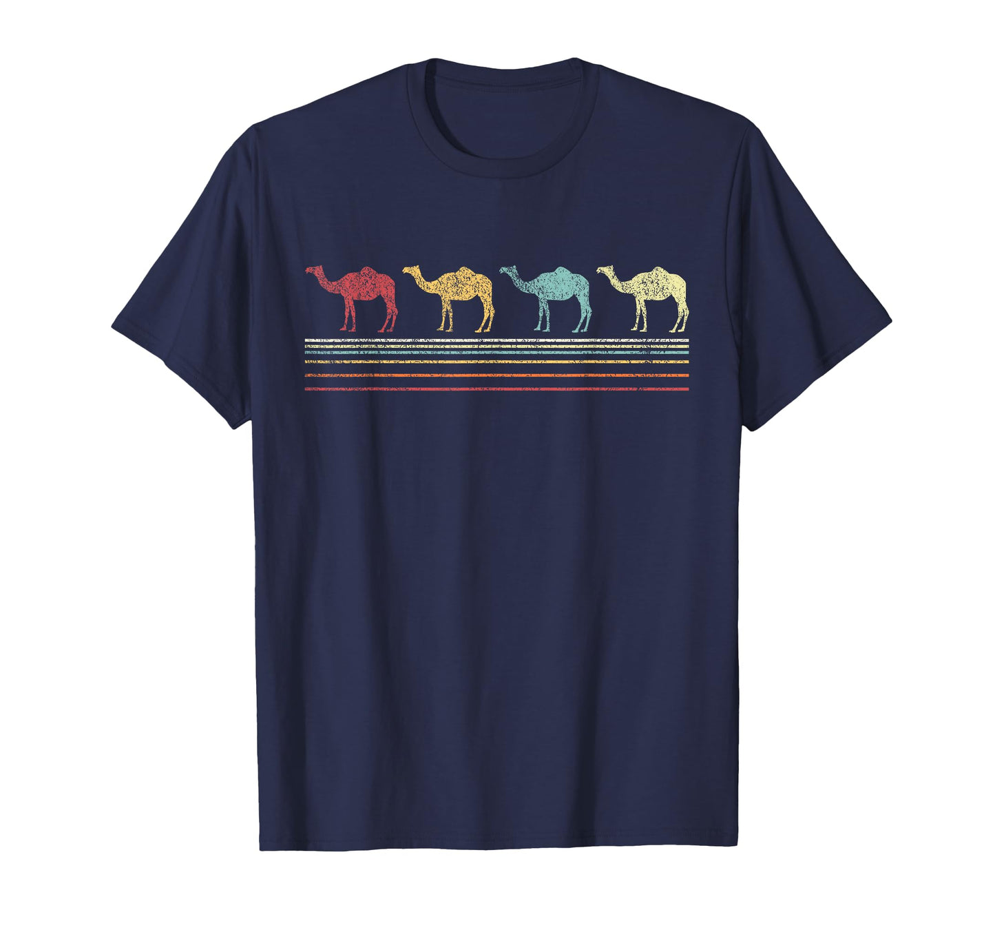 Retro Camel Lover Funny Camel Vintage T-Shirt