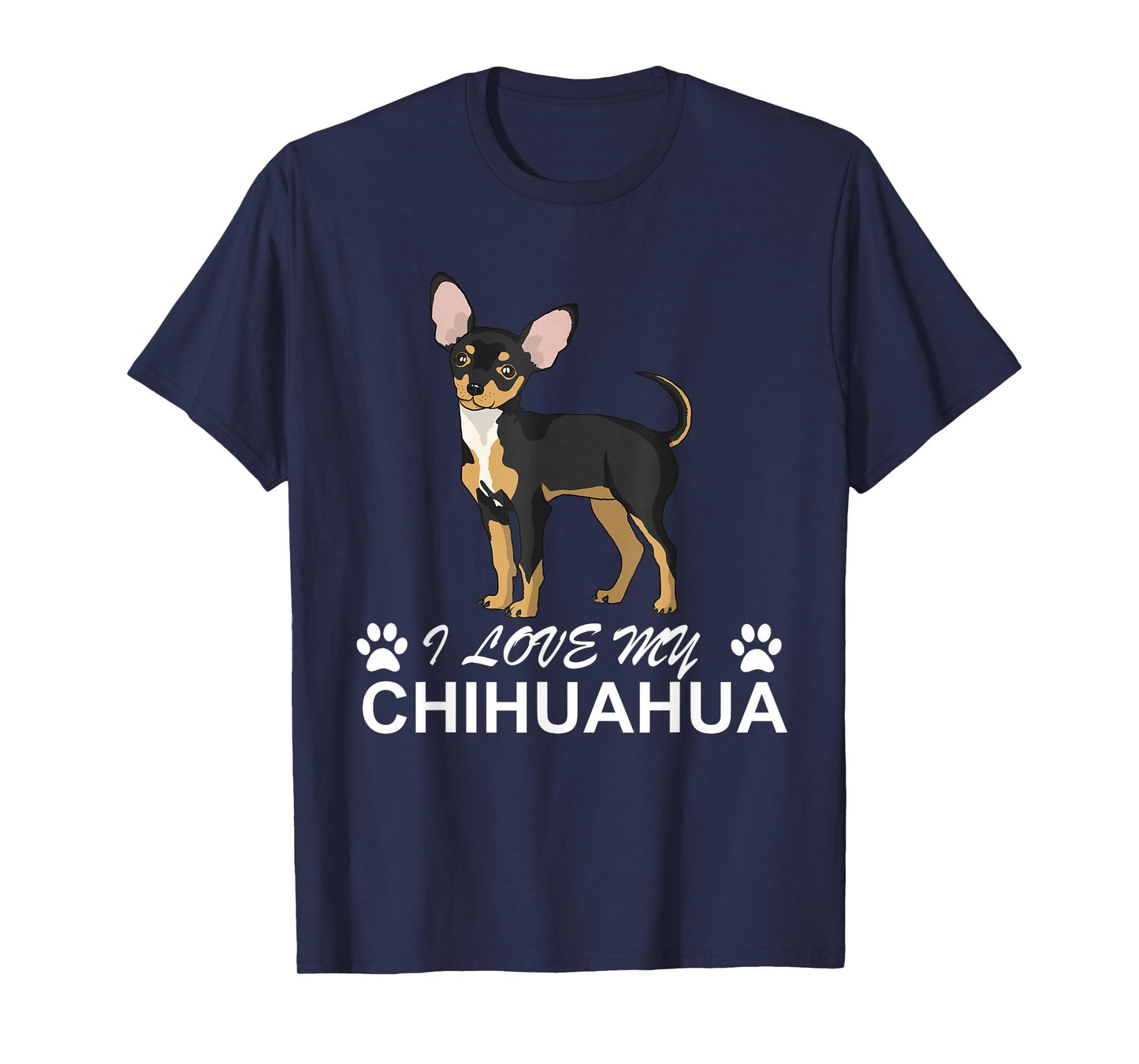 I love my Chihuahua Lover giftidea for Chiwawa Moms and Dads T-Shirt