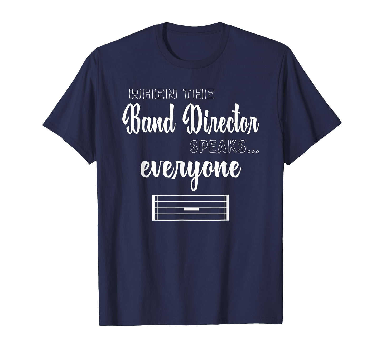 Funny Band Director Shirt Music Teacher Gifts Appreciation T-Shirt